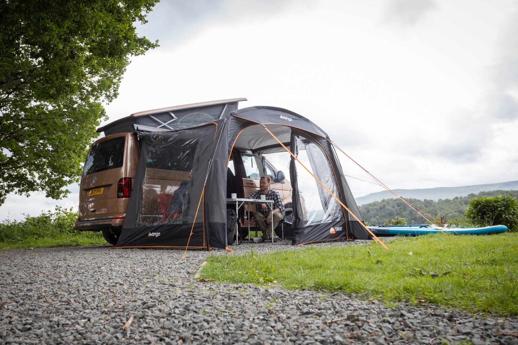 campervan side tent Vango Sunlight Poled Campervan Awning/Canopy