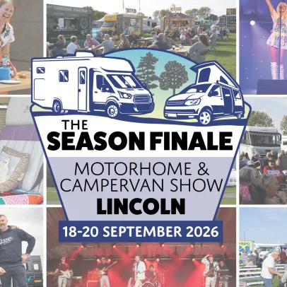 We're Heading to The Lincoln Motorhome & Campervan Show Season Finale