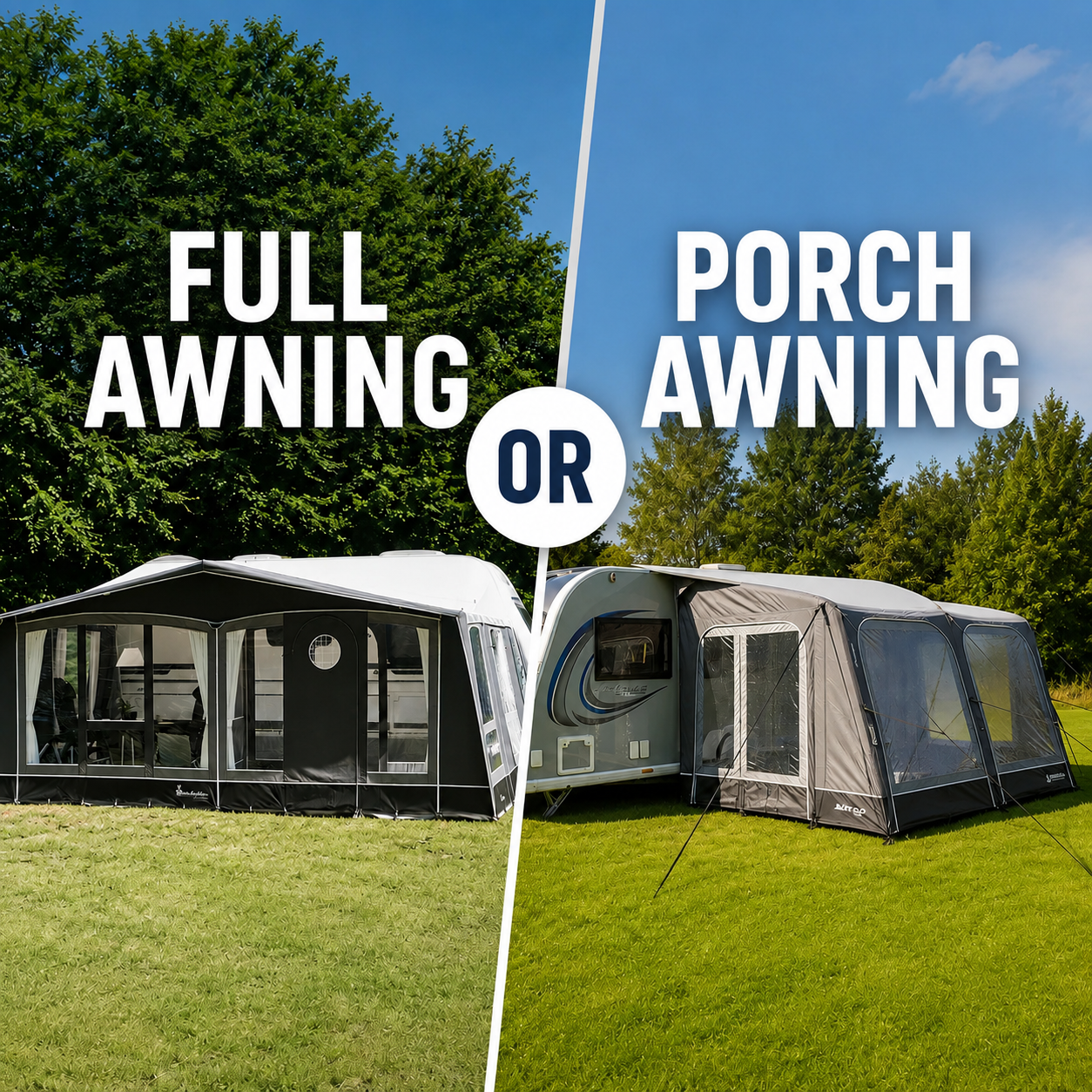 Full Awning or Porch Awning?