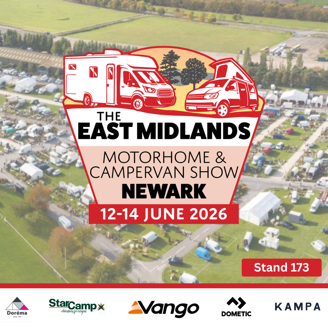 Visit Glossop Awnings at The East Midlands Motorhome & Campervan Show