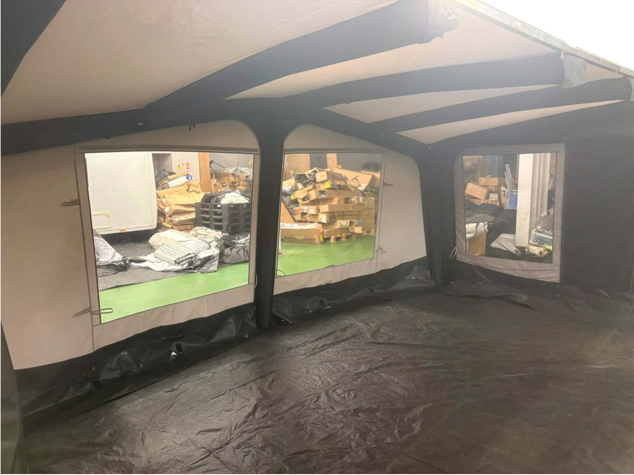 Telta Lounge Caravan Full Air Awning 2025 - Size 14 (Used)