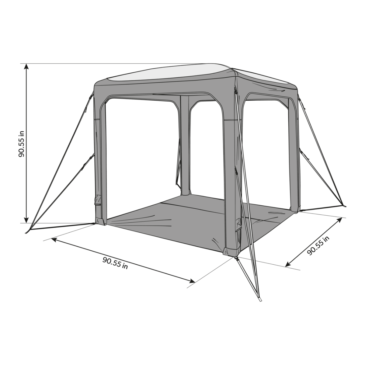 Dometic Hub 2.0 Inflatable Activity Shelter
