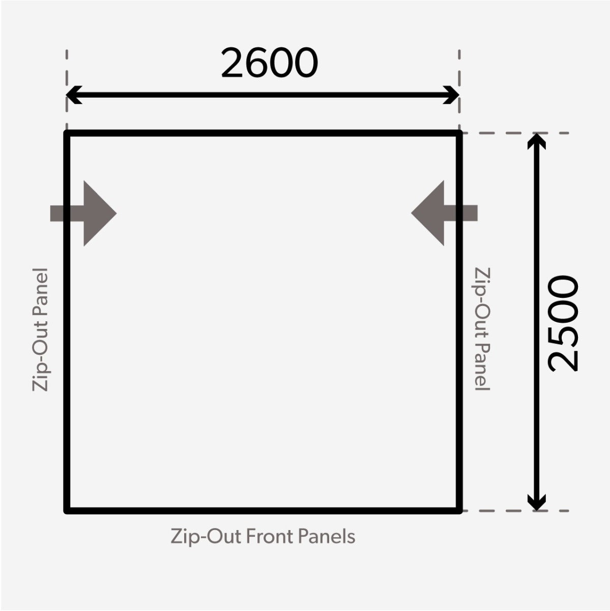 Dometic Rally Air Pro 260 M Inflatable Motorhome Awning