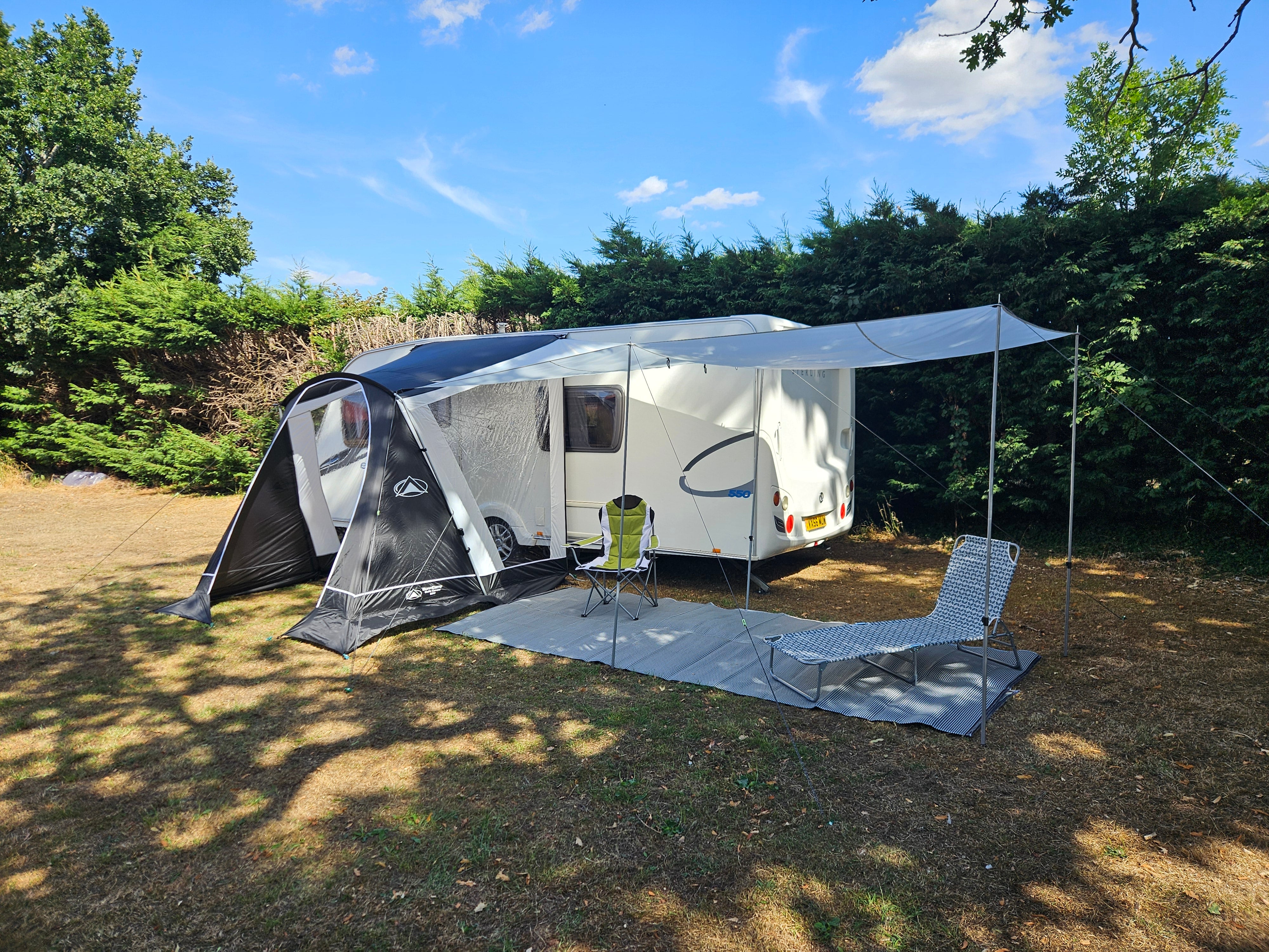 Sunncamp Buckle-Fit Sun Canopy Plus