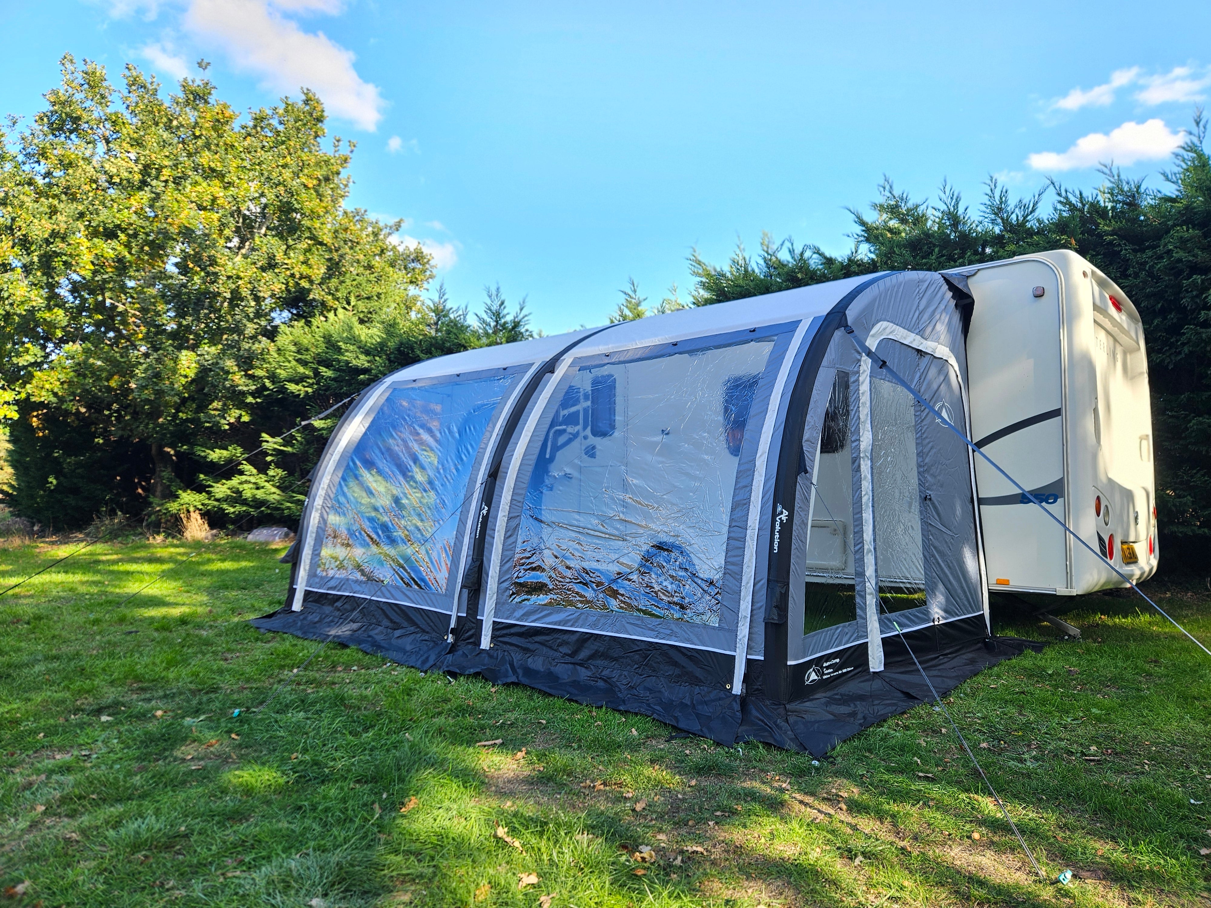 Sunncamp Ultima Versara Air 390 Deluxe Caravan Porch Awning