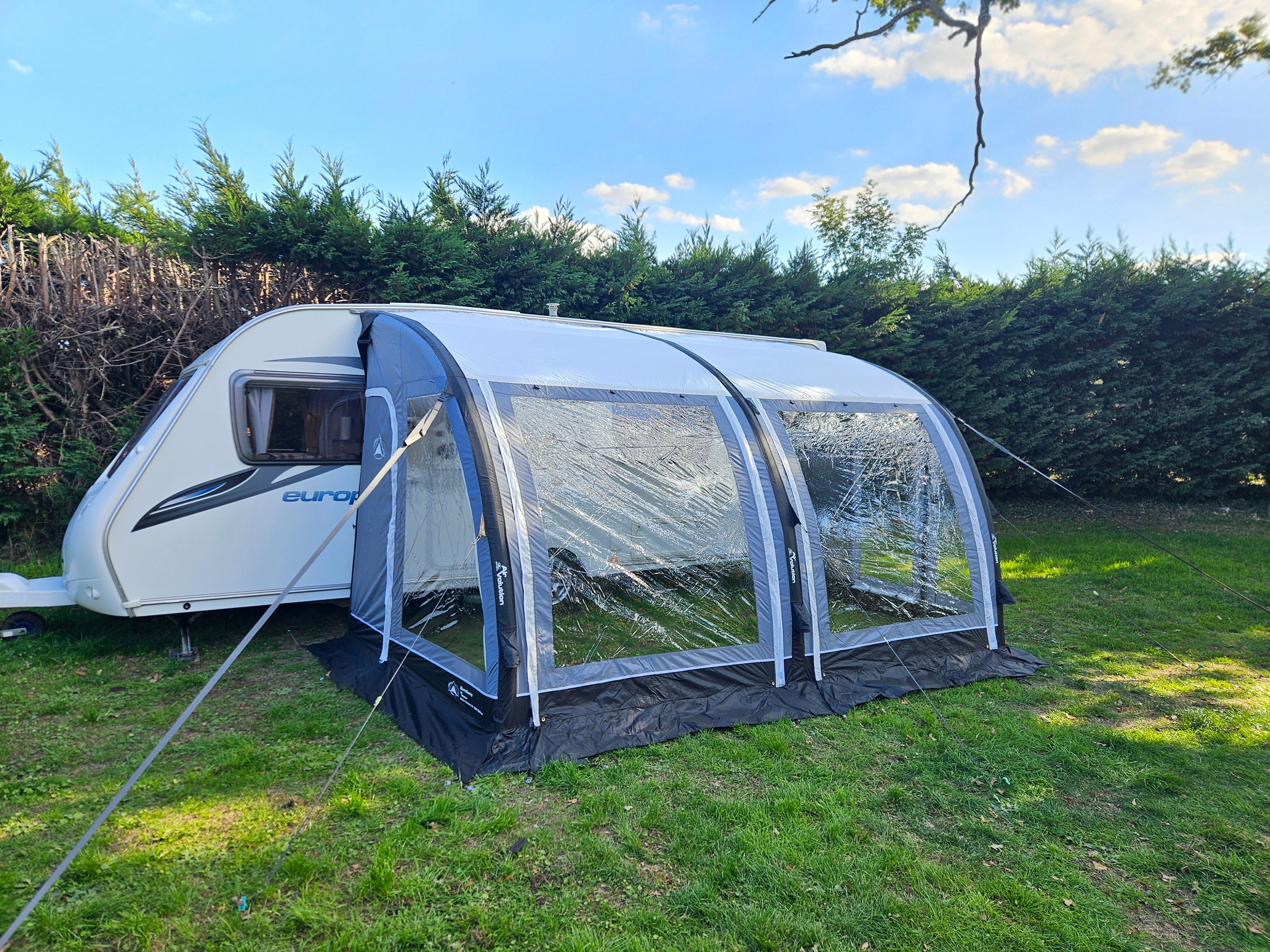 Sunncamp Ultima Versara Air 390 Deluxe Caravan Porch Awning