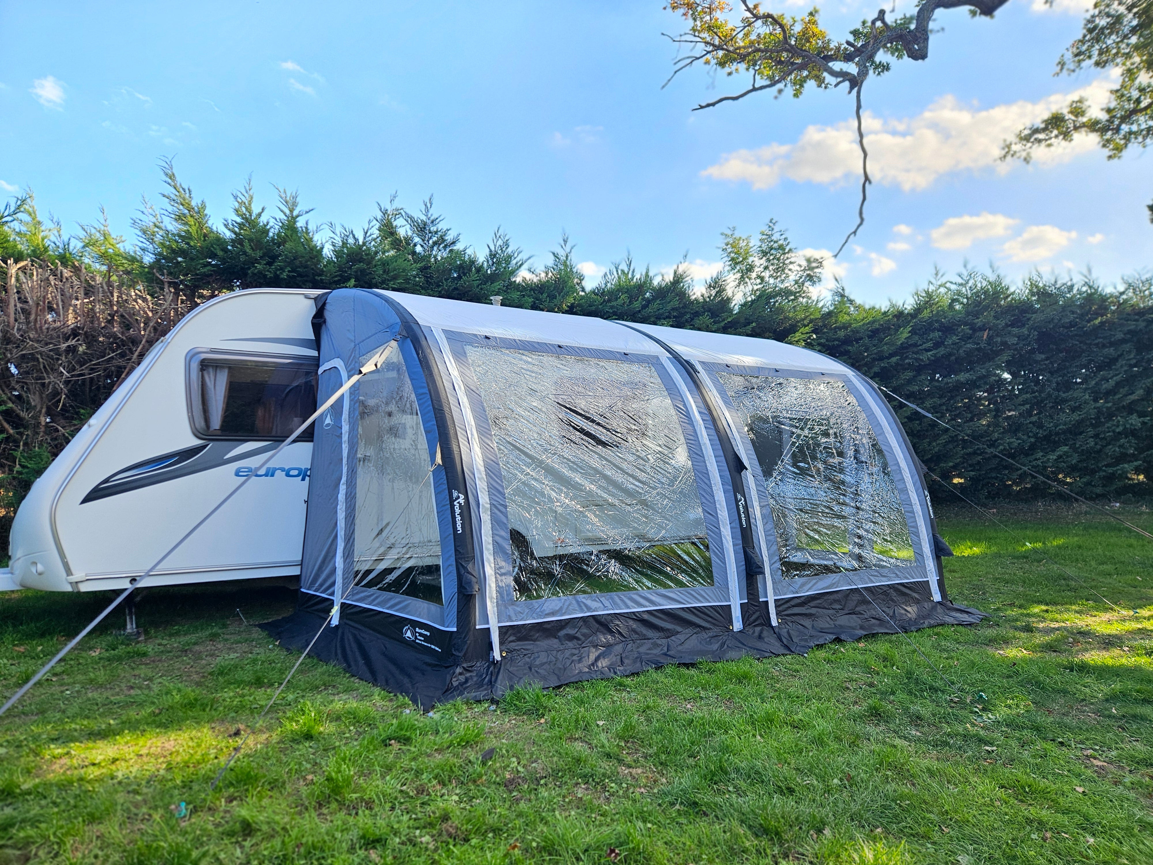 Sunncamp Ultima Versara Air 390 Deluxe Caravan Porch Awning
