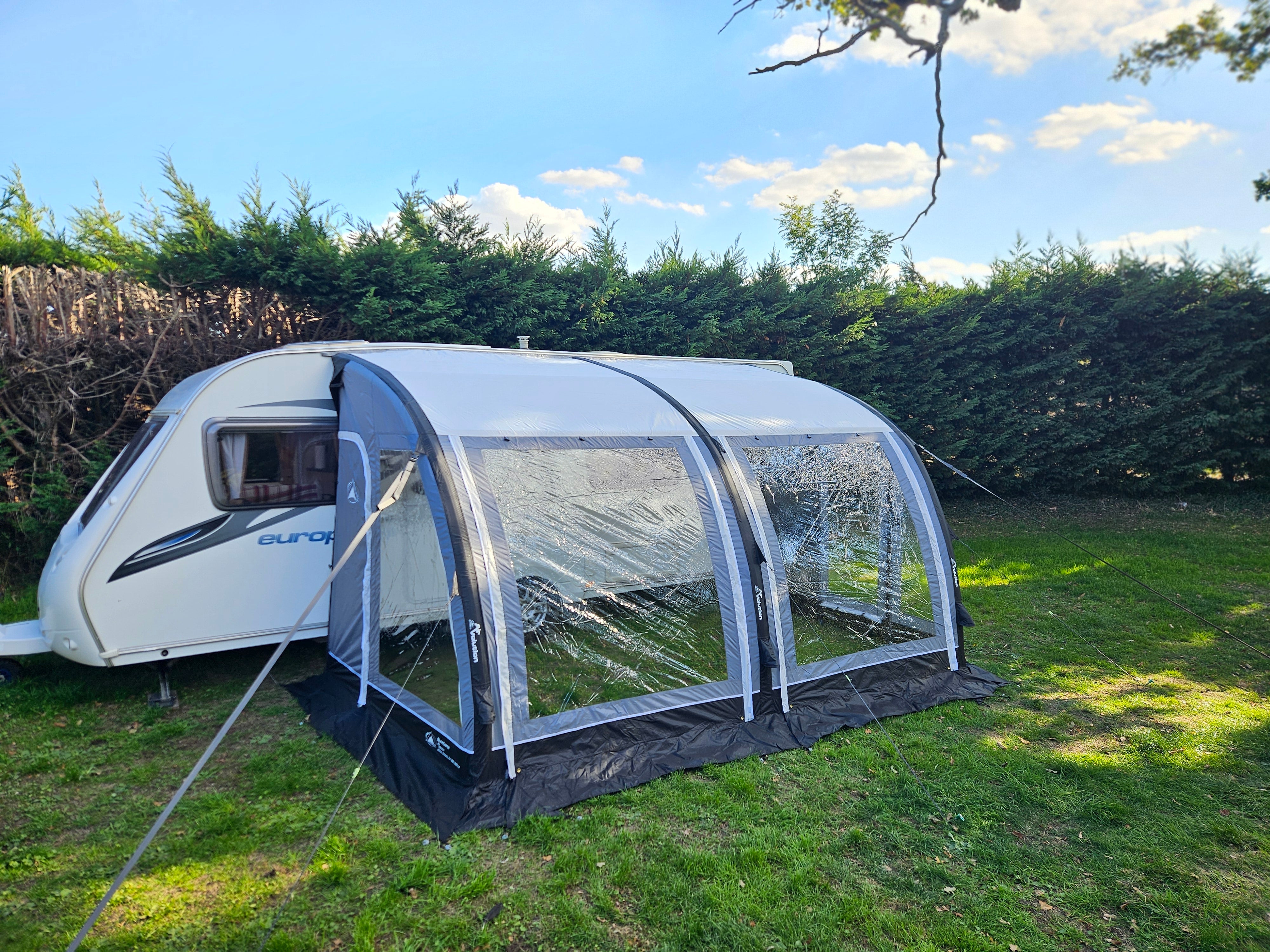 Sunncamp Ultima Versara Air 390 Deluxe Caravan Porch Awning