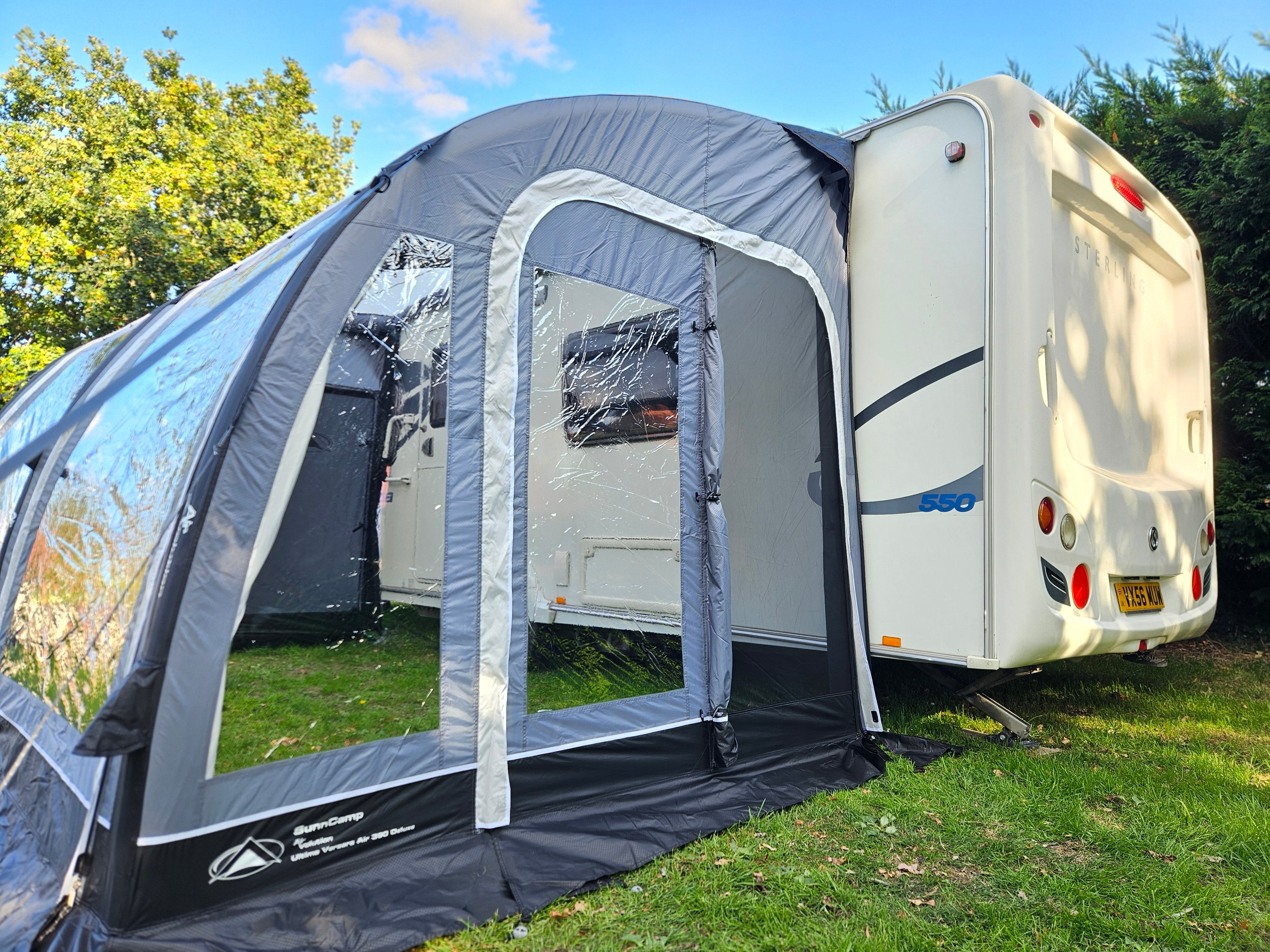 Sunncamp Ultima Versara Air 390 Deluxe Caravan Porch Awning