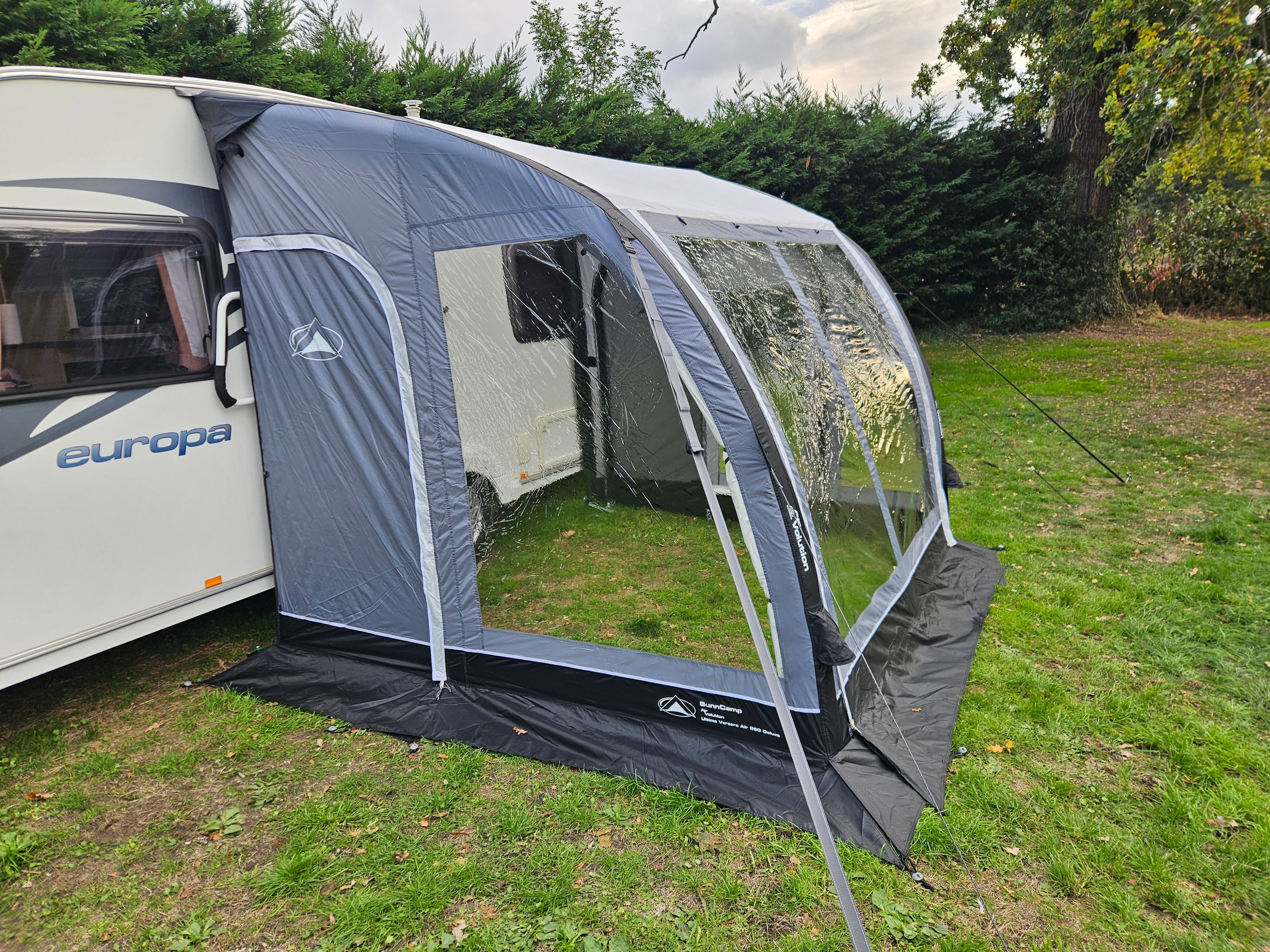 Sunncamp Ultima Versara Air 260 Deluxe Caravan Porch Awning