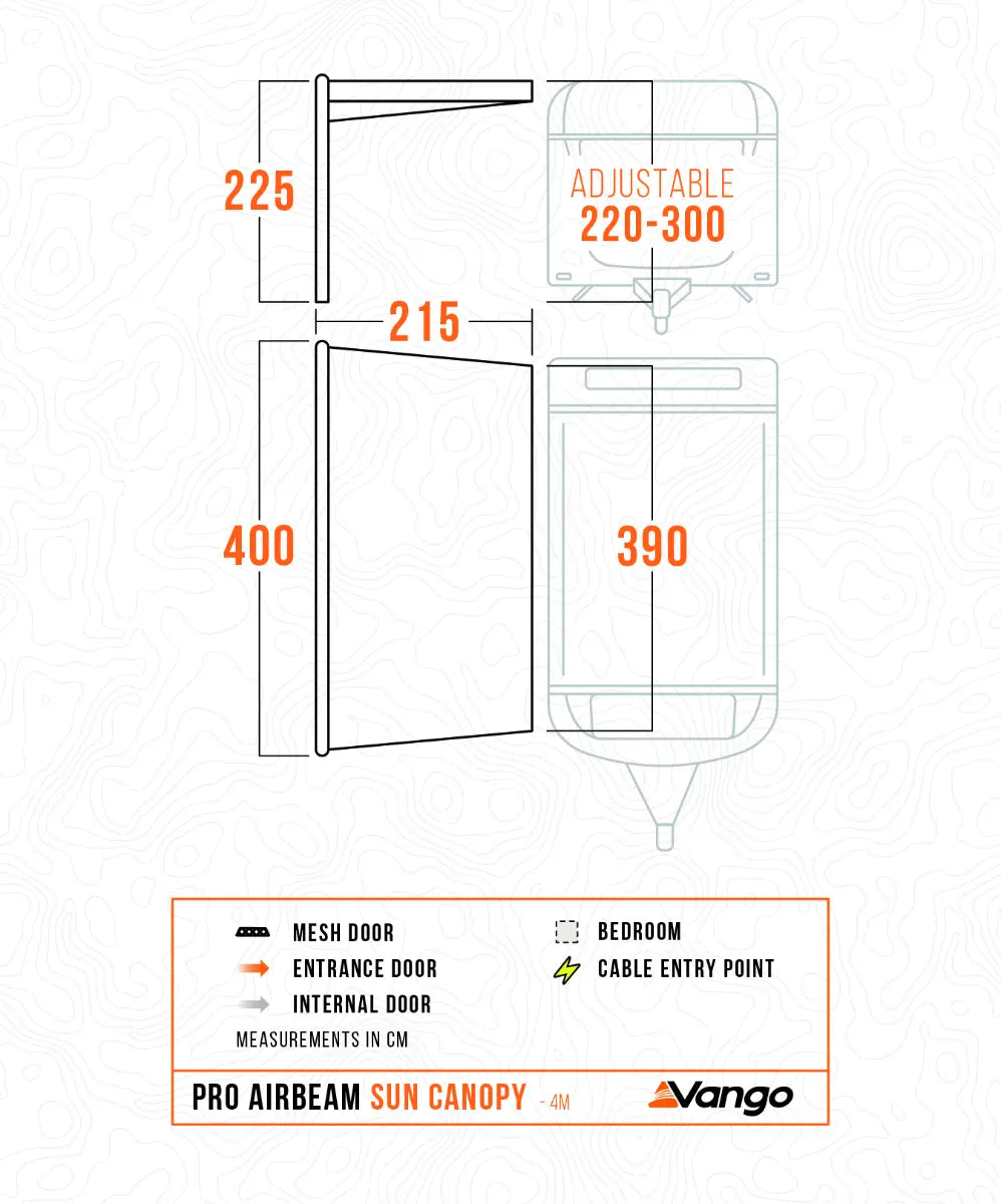 Vango Sun Canopy Air Pro 4m 2027