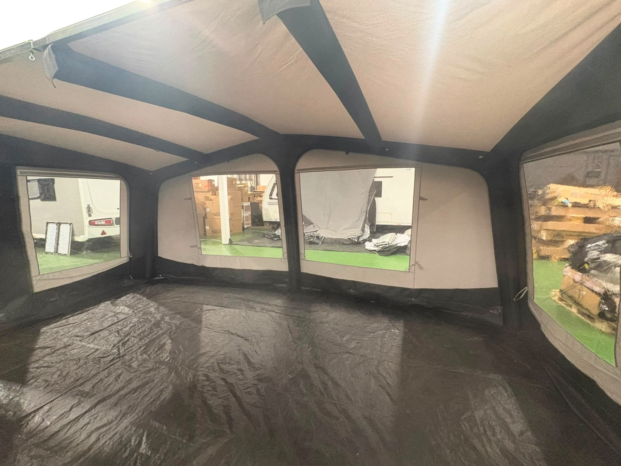 Telta Lounge Caravan Full Air Awning 2025 - Size 14 (Used)