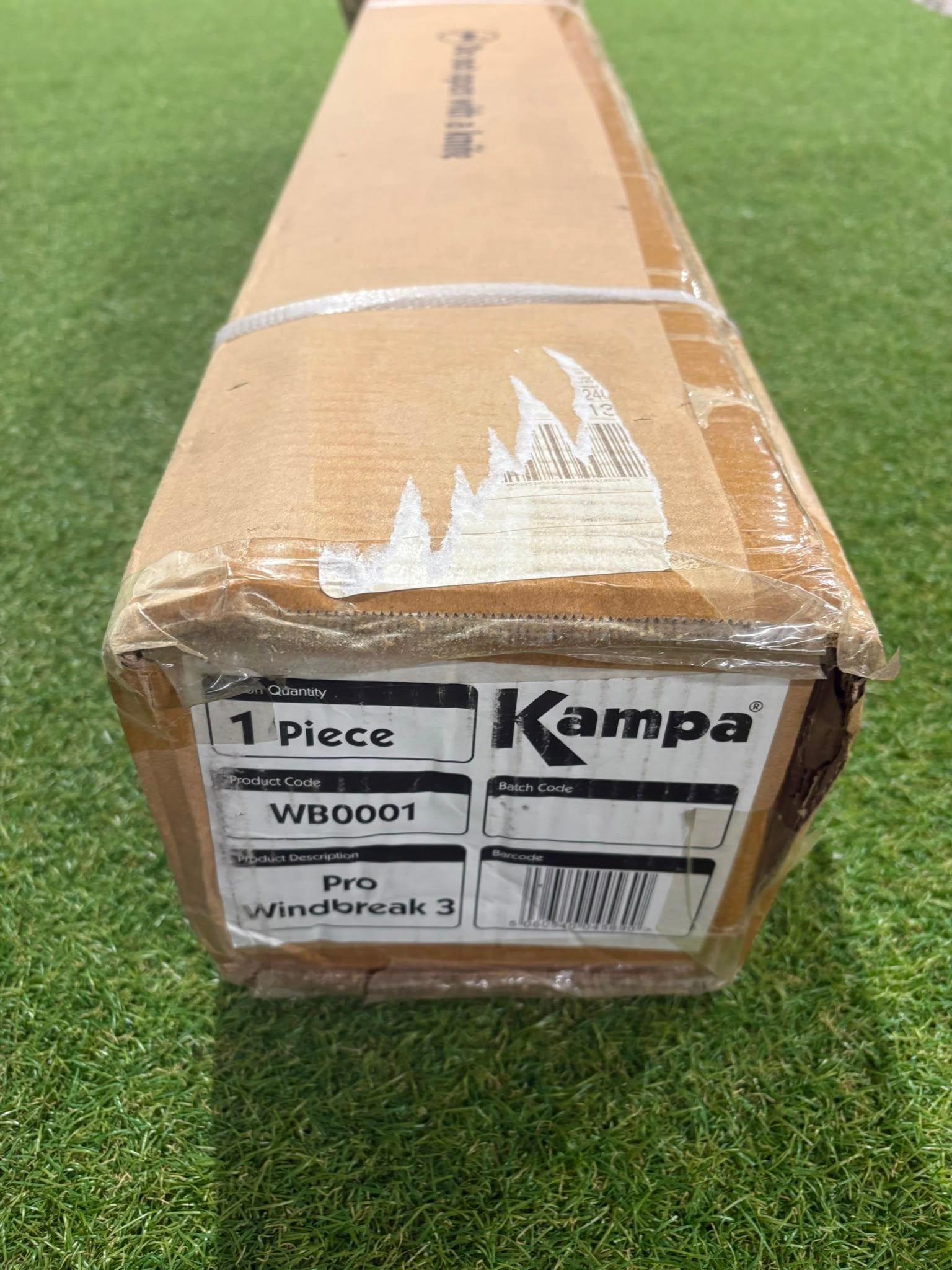 Kampa Pro 3 Panel Windbreak - 2022 (Brand New)
