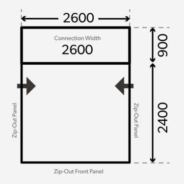 Dometic Club Air Pro 260 Drive Away Awning