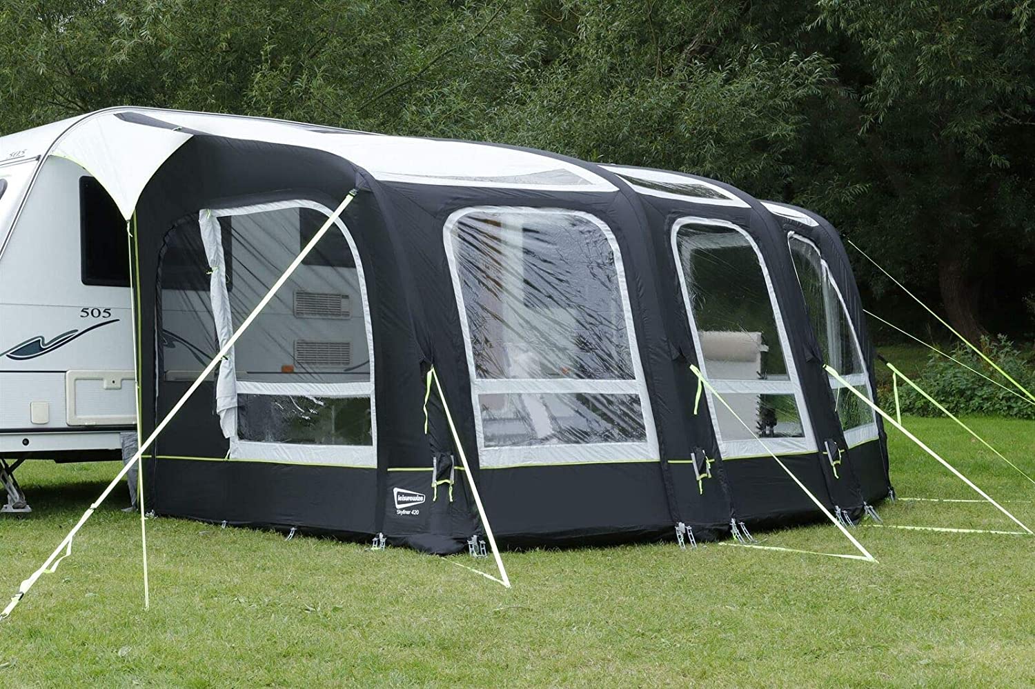 Leisurewize Skyliner 420 Single Inflation Point Porch Awning