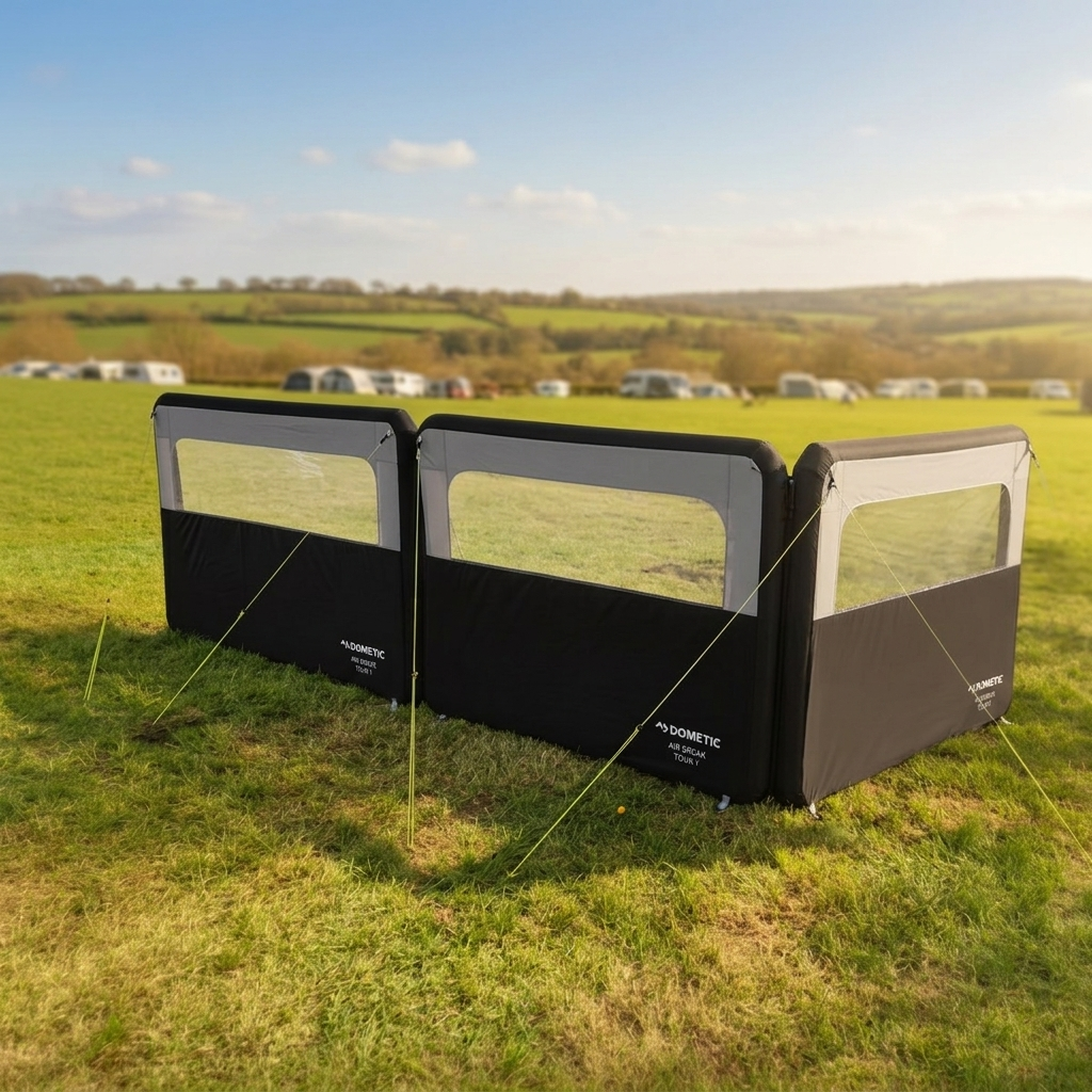 Dometic AIR Break Tour 1 Panel x 3 Windbreak Package