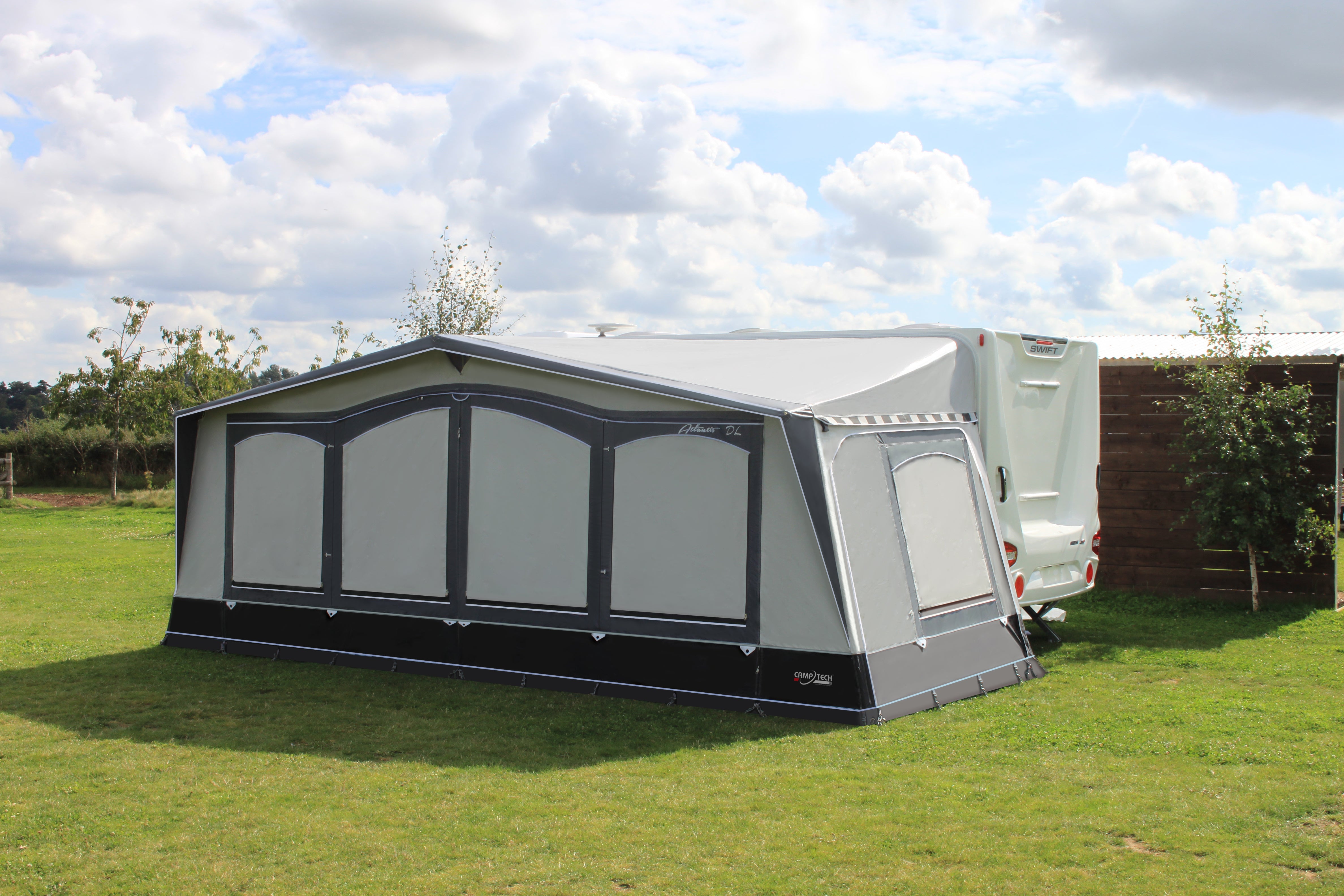 Camptech Atlantis DL Full Caravan Awning (FREE CARPET INC)