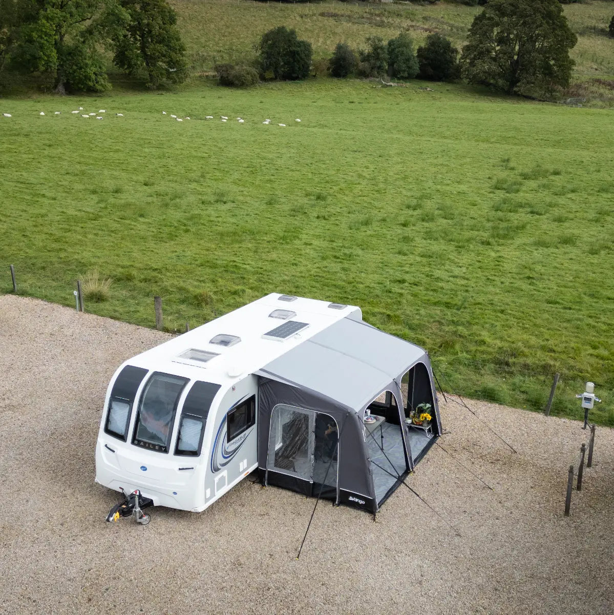 Vango Balletto Pro Air 390 Inflatable Caravan Porch Awning 2026