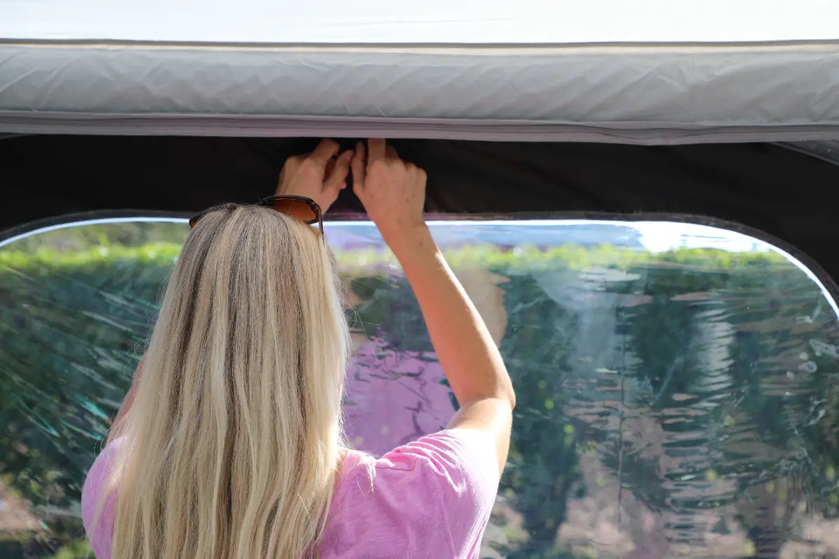 Vango Balletto Air 260 Elements Shield Inflatable Caravan porch Awning - Package Deal