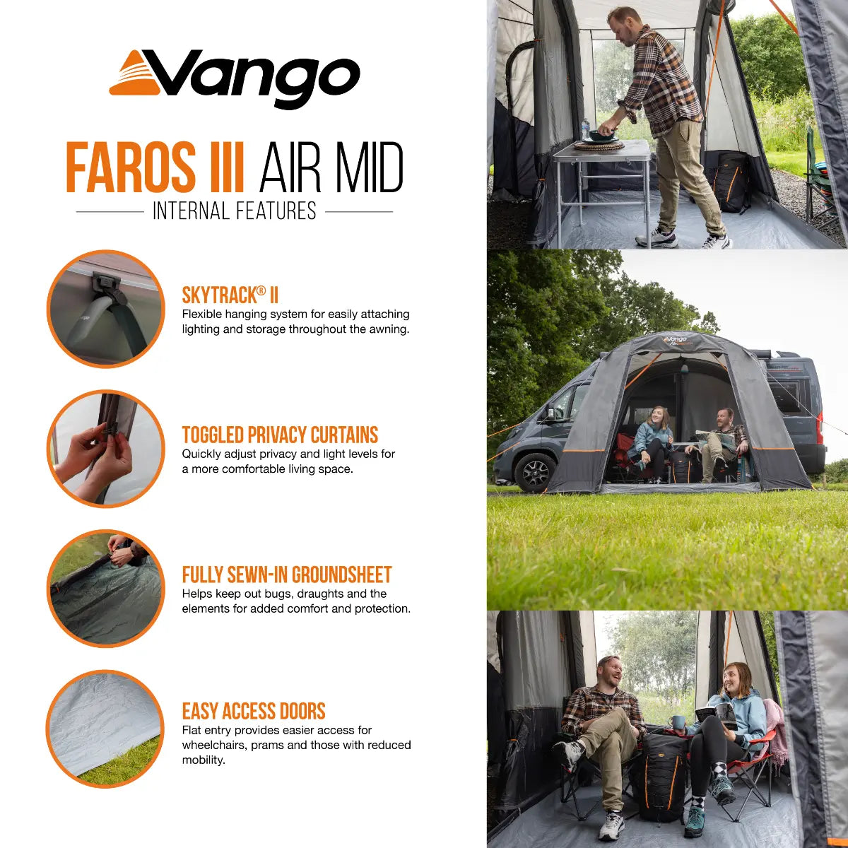Vango Faros III Air Mid Drive Away Awning 2027
