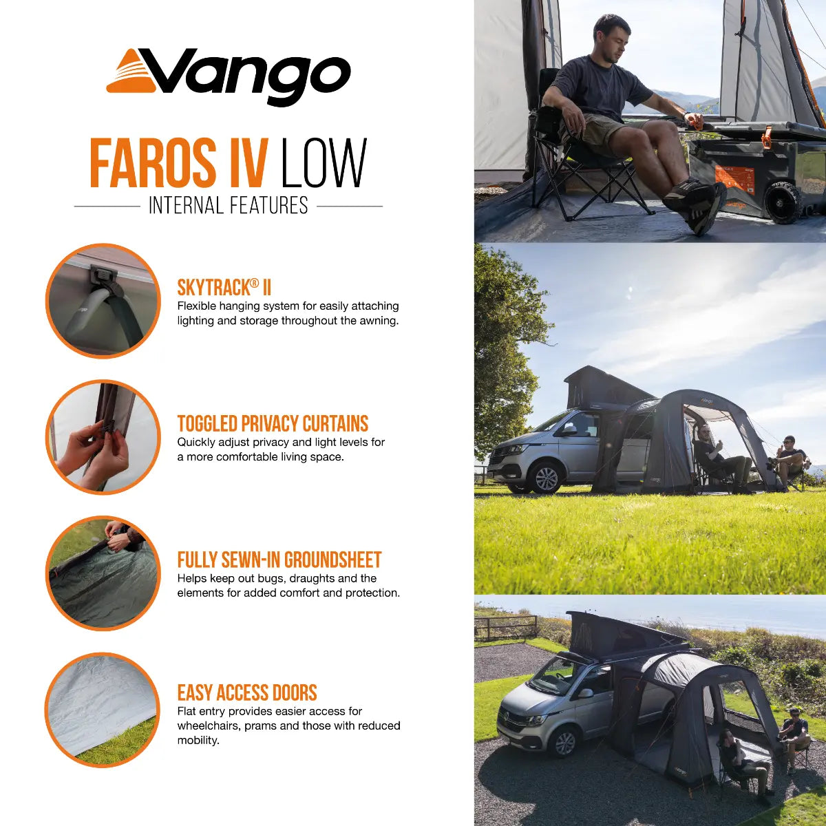 Vango Faros IV Low Drive Away Awning 2027