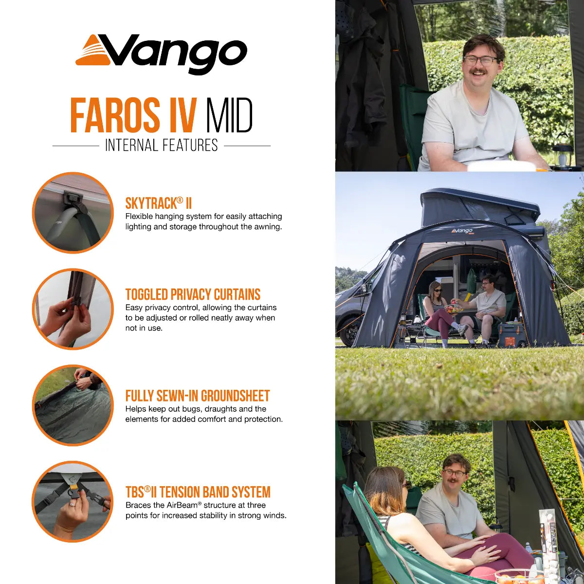 Vango Faros IV Mid Drive Away Awning 2027