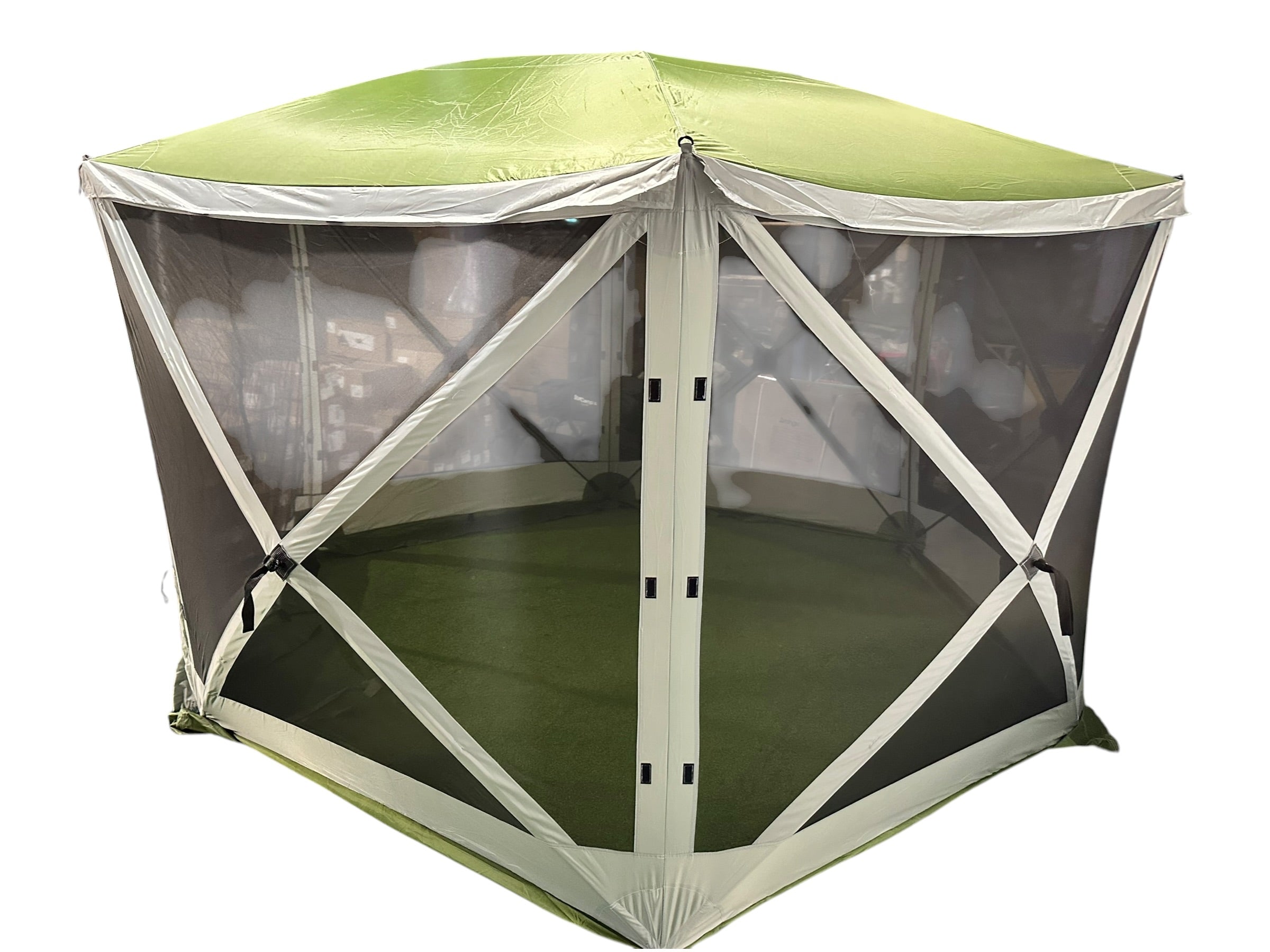 Quest Leisure Screen House 6 Spring Up Gazebo (Like New)