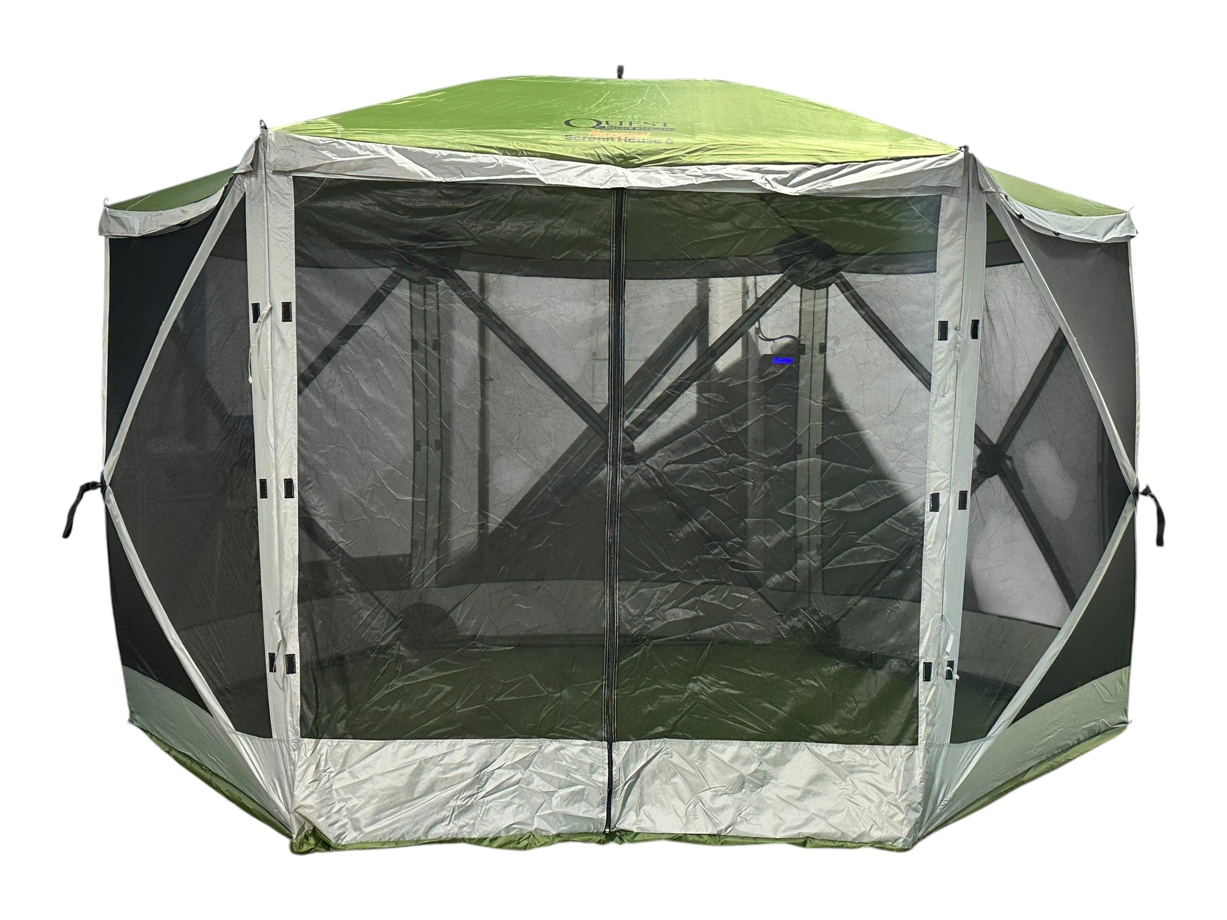 Quest Leisure Screen House 6 Spring Up Gazebo (Like New)