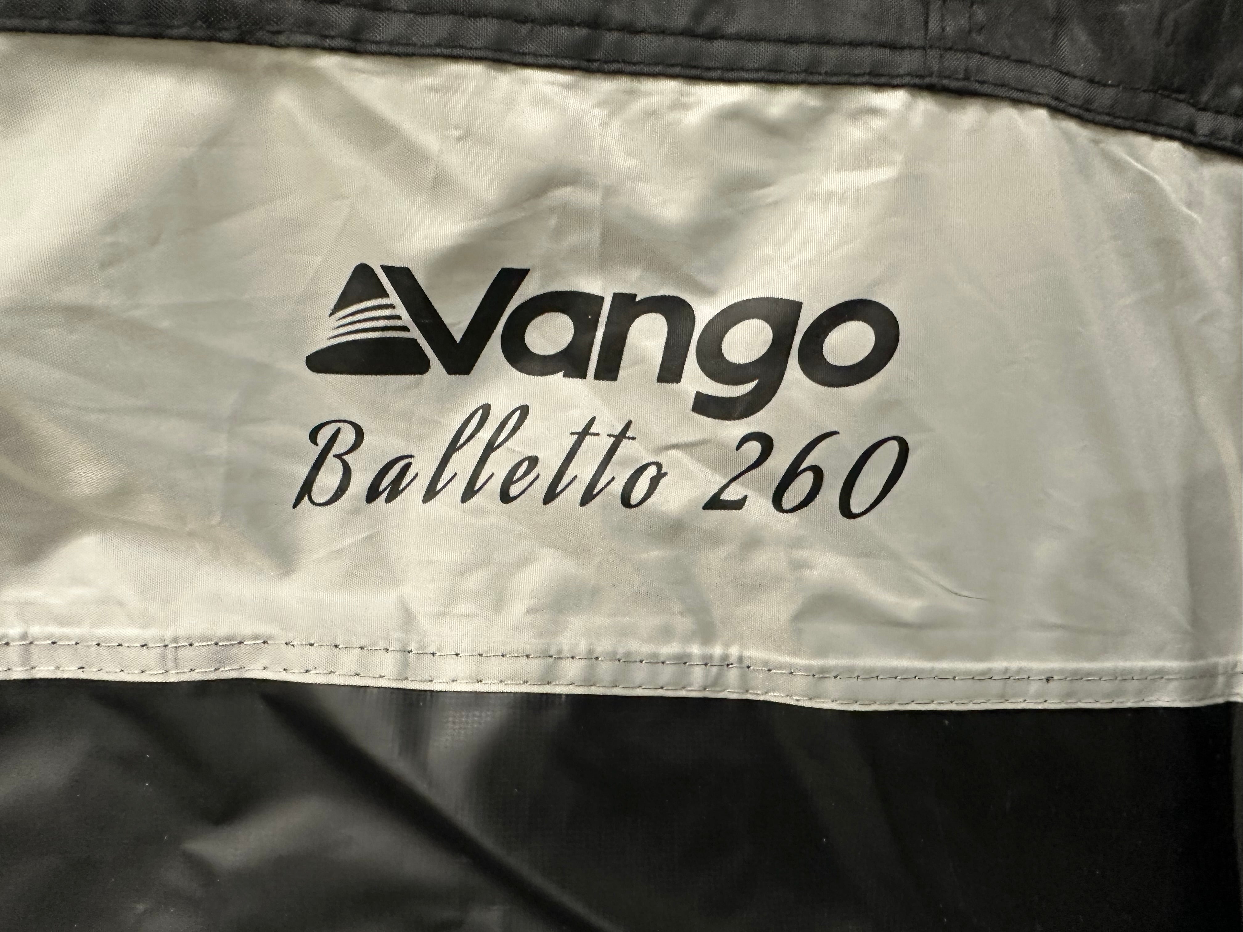 Vango Balletto Air 260 Elements Shield Porch Awning (Like New)