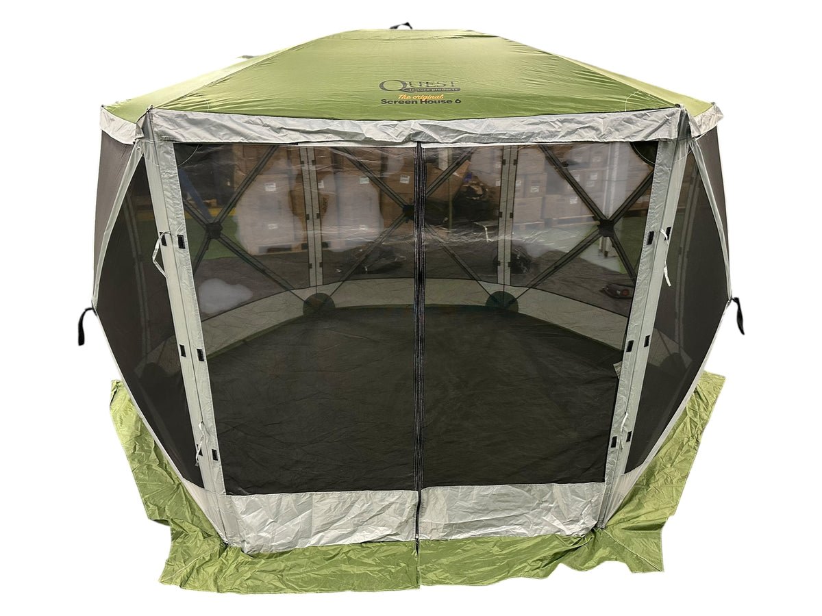 Quest Leisure Screen House 6 - Green (Good Condition)