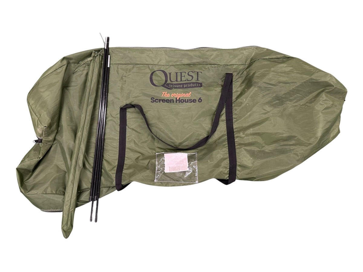 Quest Leisure Screen House 6 - Green (Good Condition)