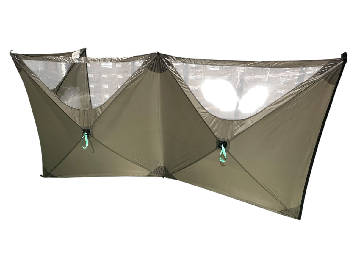Inaca Pop-Up 450 3-Panel Windscreen (Excellent Condition)