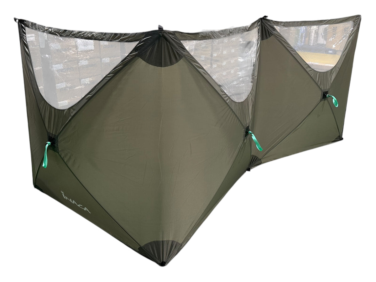 Inaca Pop-Up 450 3-Panel Windscreen (Excellent Condition)