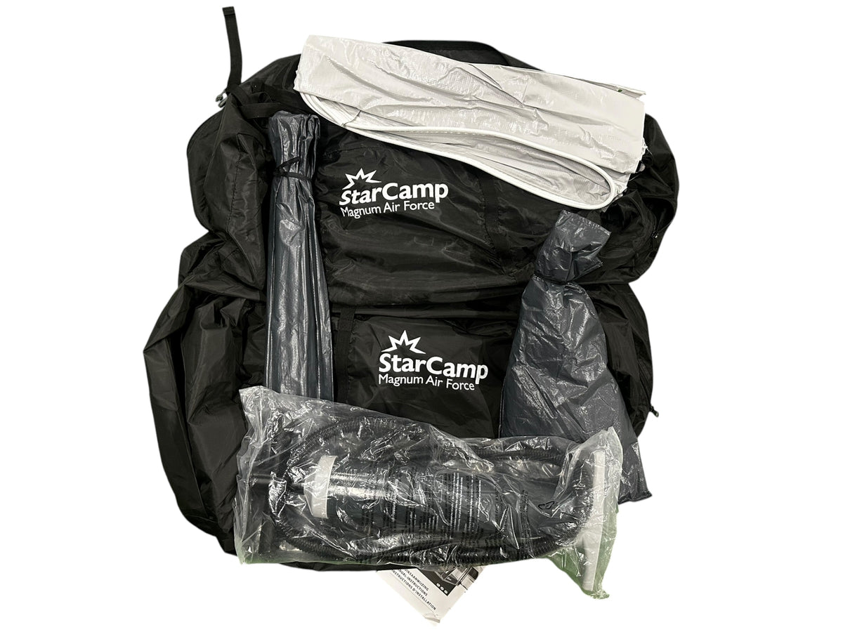 Starcamp Magnum Air Force Klimatex 260 Awning + Right Addex Extension (Good Condition)