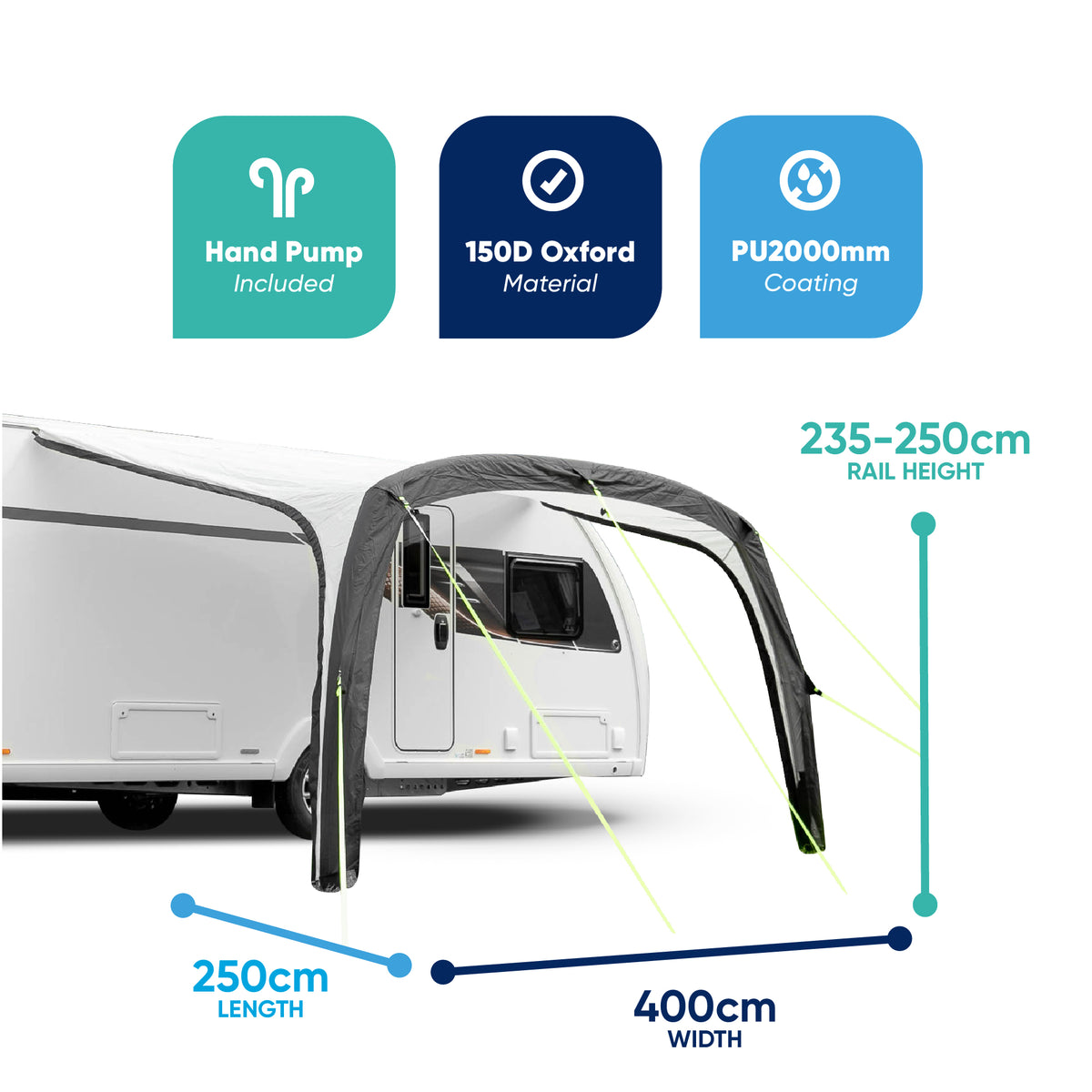 Leisurewize Solar 4000 Air Sun Canopy