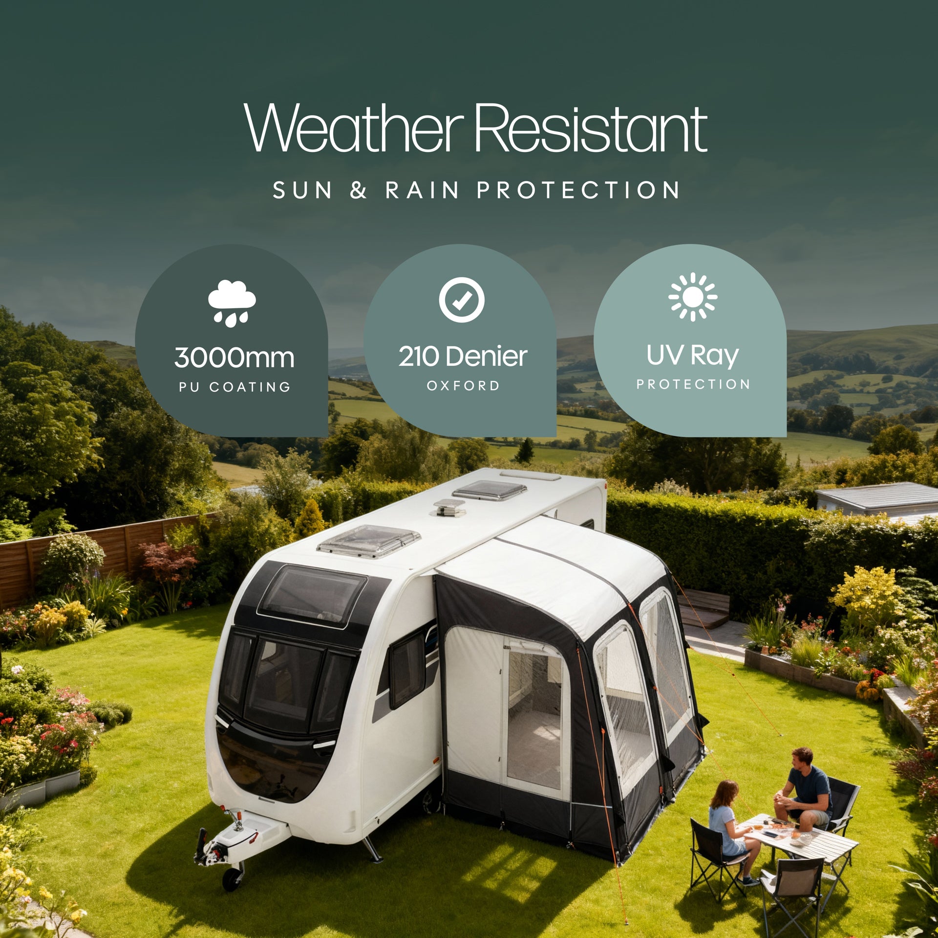 Leisurewize Traveller 260 Air Porch Awning