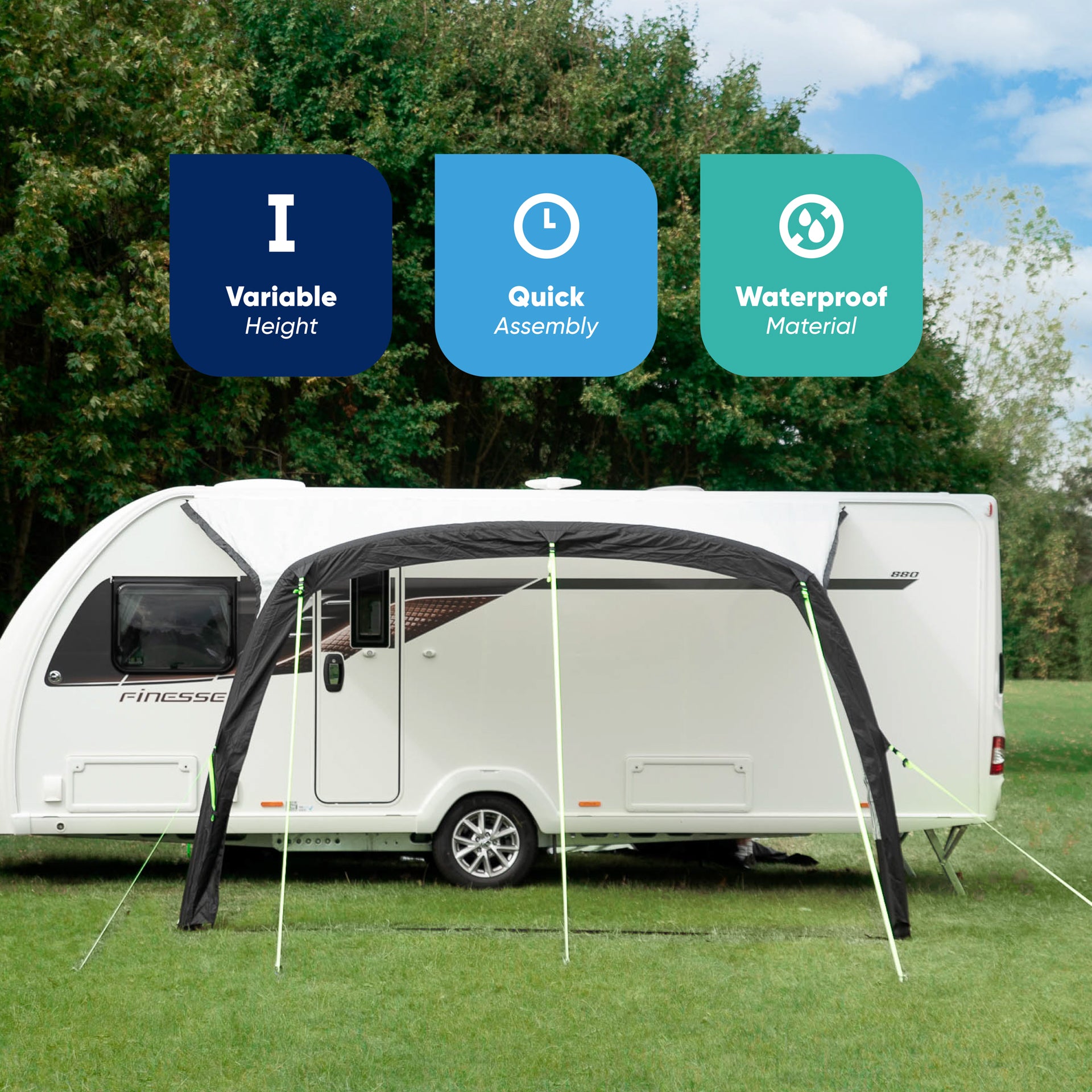 Leisurewize Solar 4000 Air Sun Canopy