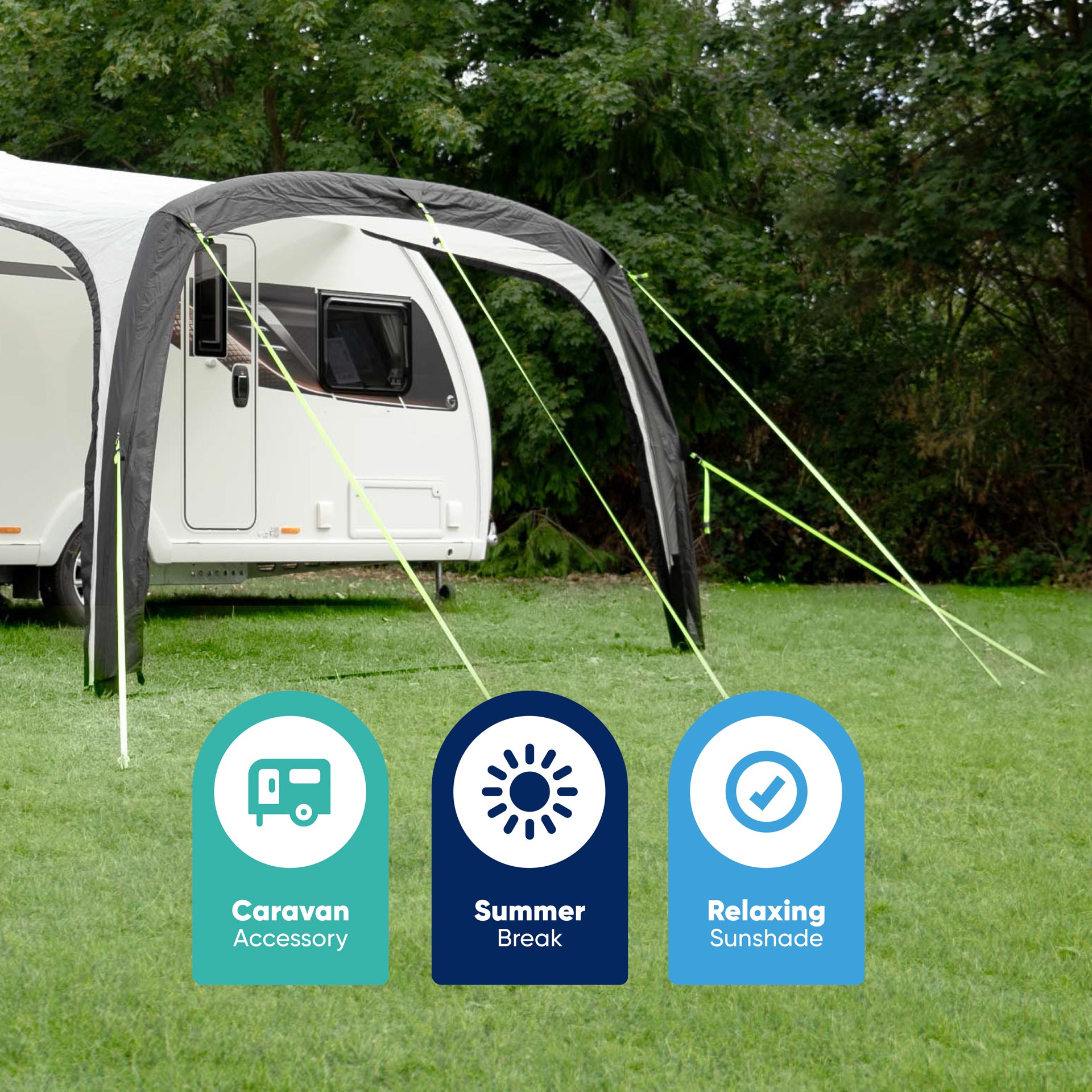 Leisurewize Solar 4000 Air Sun Canopy
