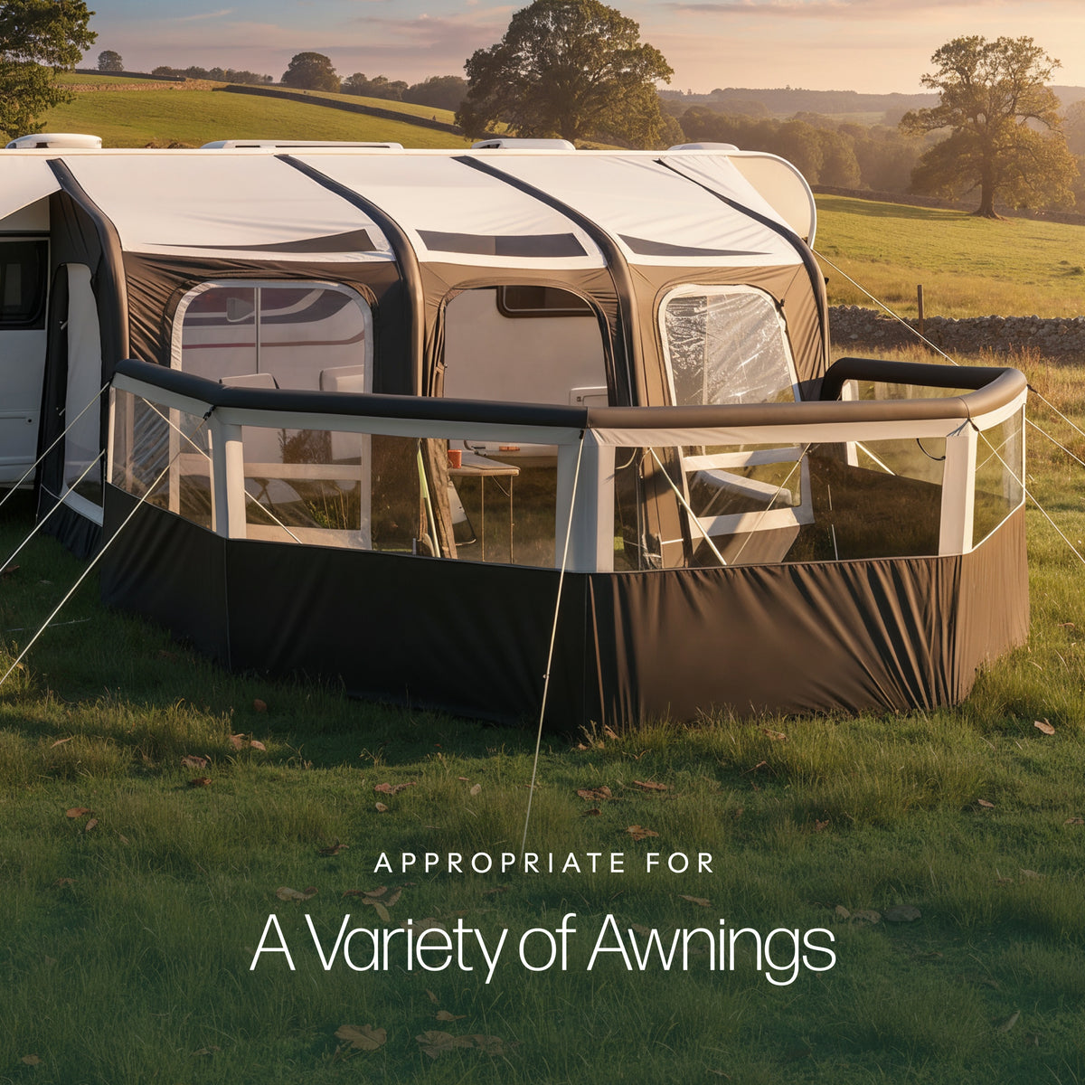 Leisurewize Air Break 8000 Inflatable 5 Panel Windbreak