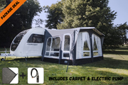 Vango Riviera Air 390 Elements TC Inflatable Caravan Awning (Package Deal)