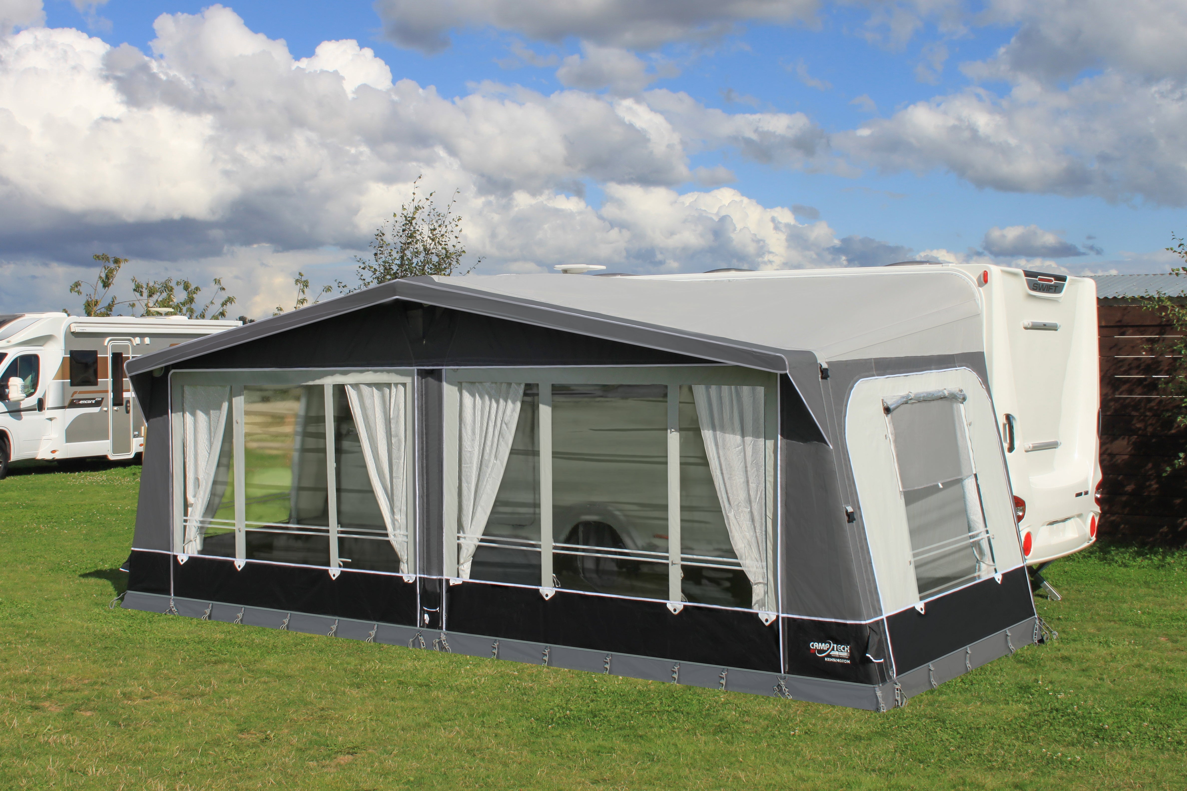 Camptech Kensington Inflatable Full Caravan Awning (FREE CARPET INC)