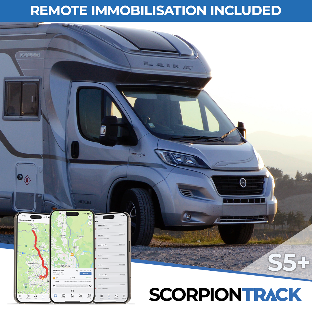 Scorpion Tracker S5+ with Immobilisation