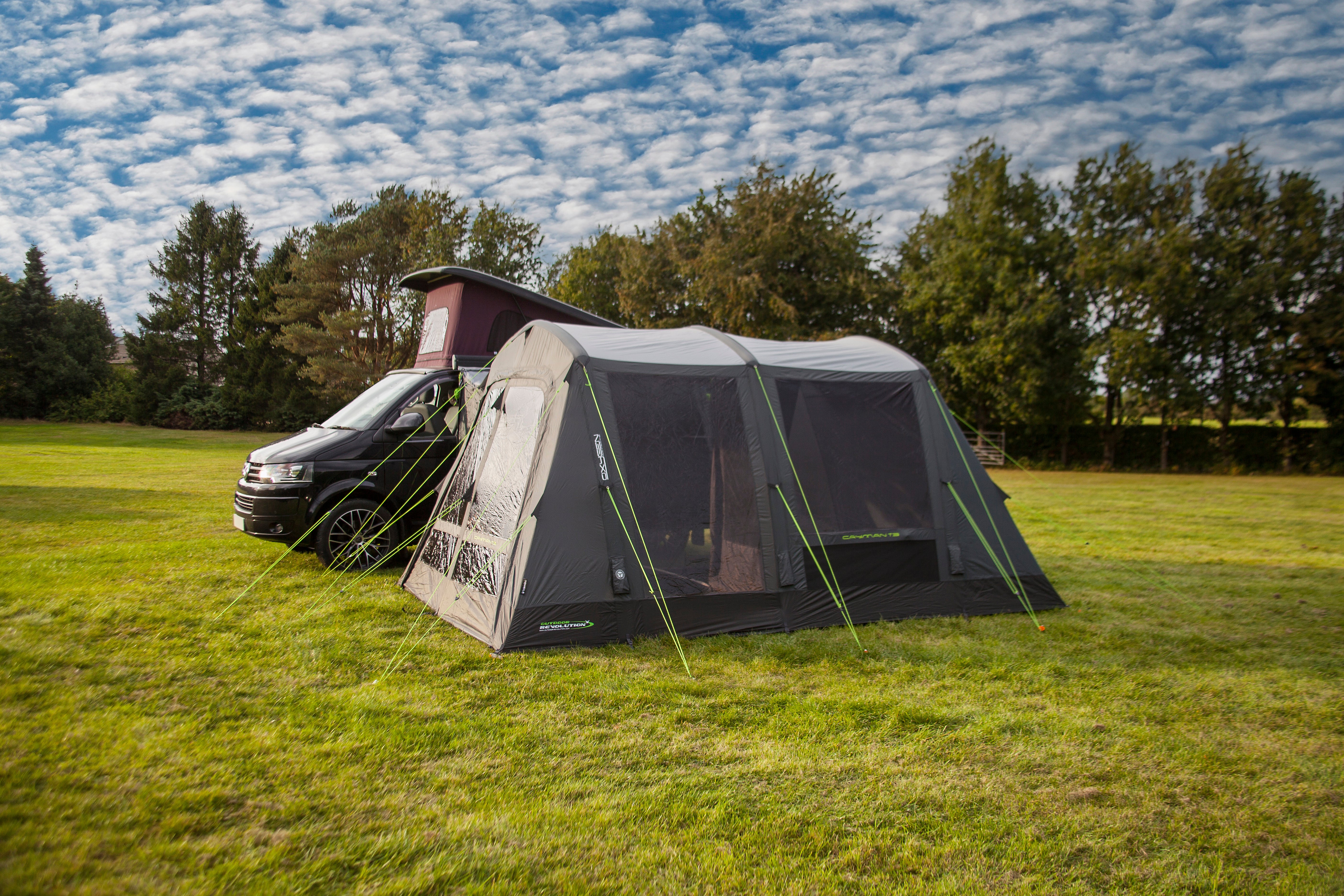 Outdoor Revolution Cayman Air T3 Mid Inflatable Awning 2026 (Including Footprint)