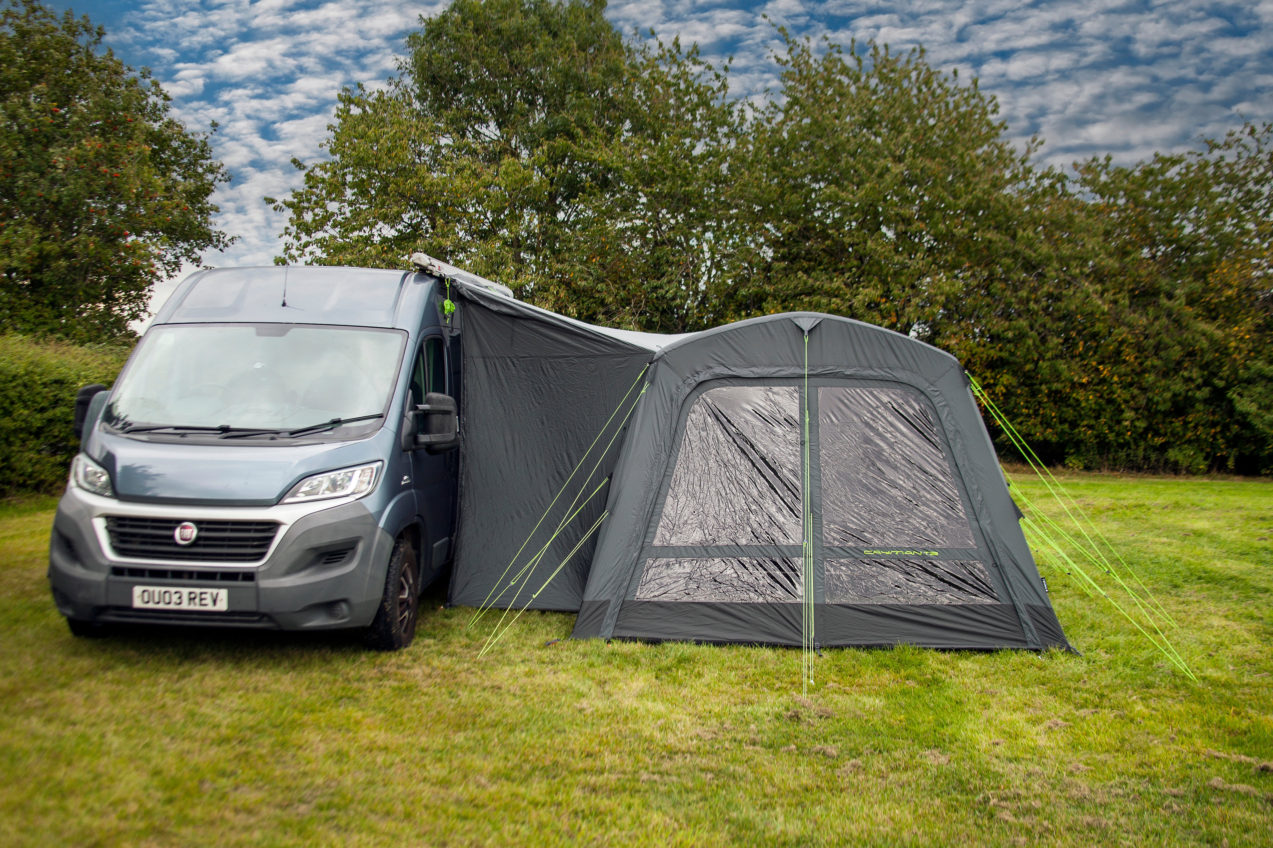 Outdoor Revolution Cayman Air T3 Mid Inflatable Awning 2026 (Including Footprint)
