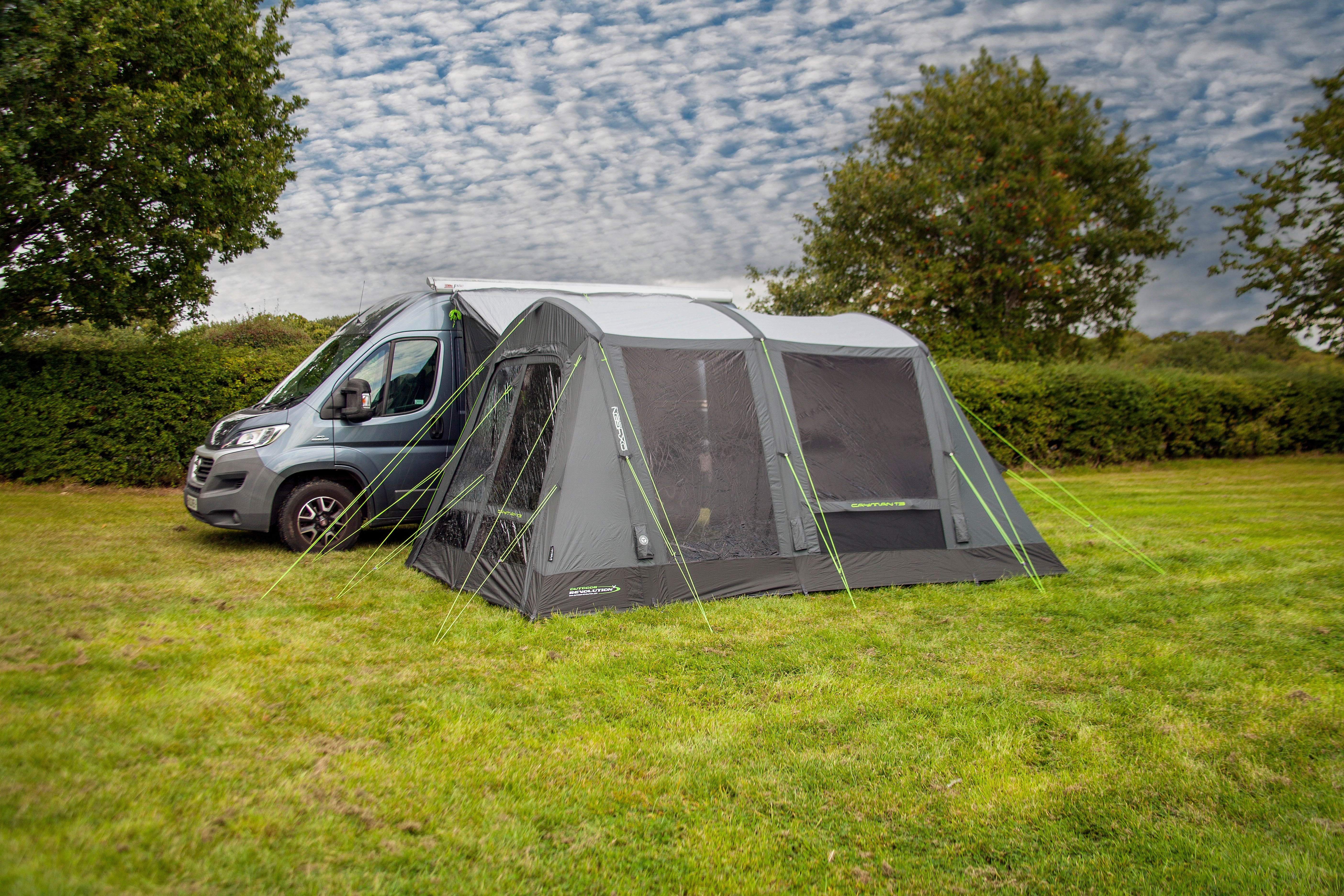 Outdoor Revolution Cayman Air T3 Mid Inflatable Awning 2026 (Including Footprint)