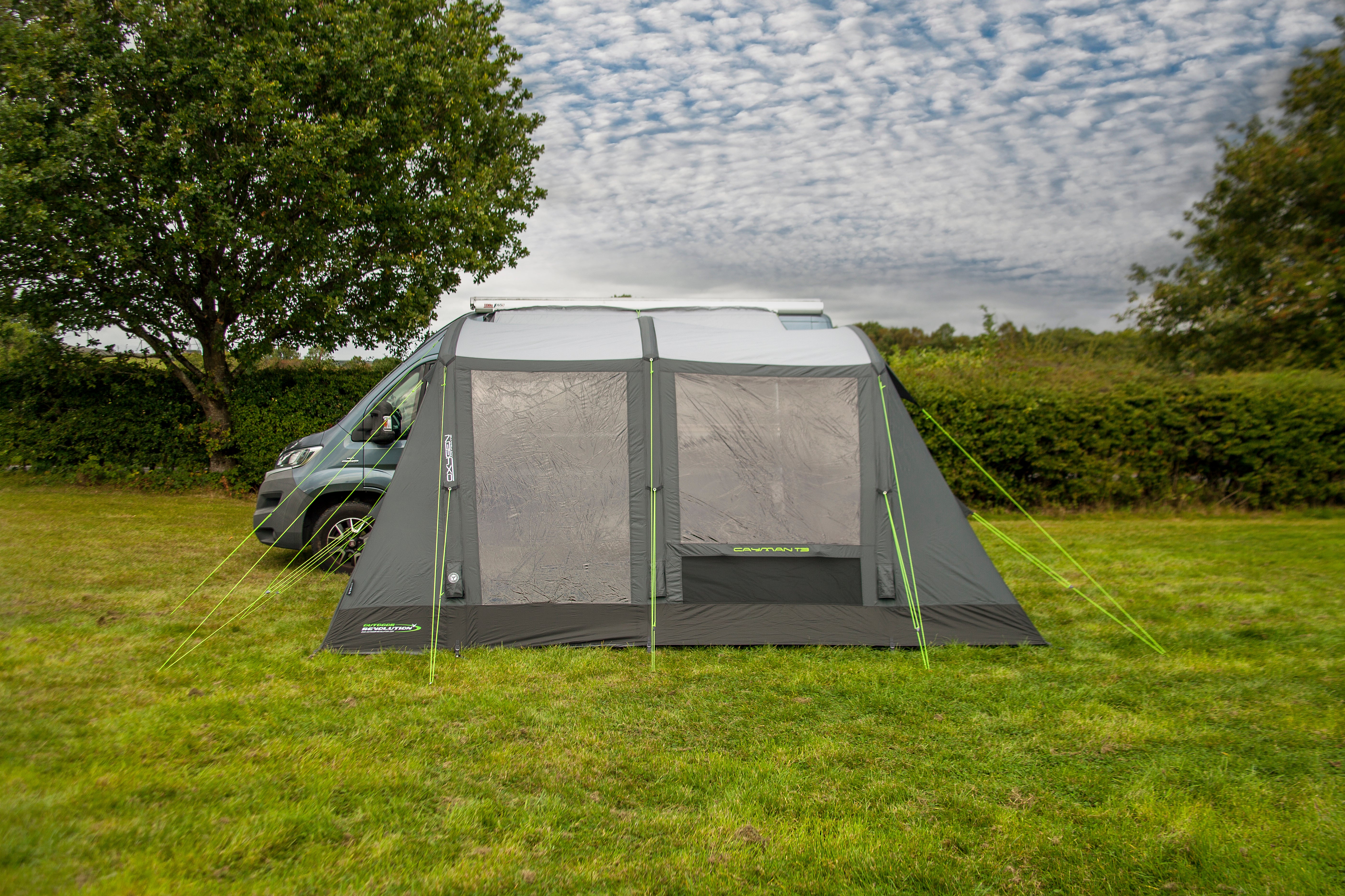 Outdoor Revolution Cayman Air T3 Mid Inflatable Awning 2026 (Including Footprint)