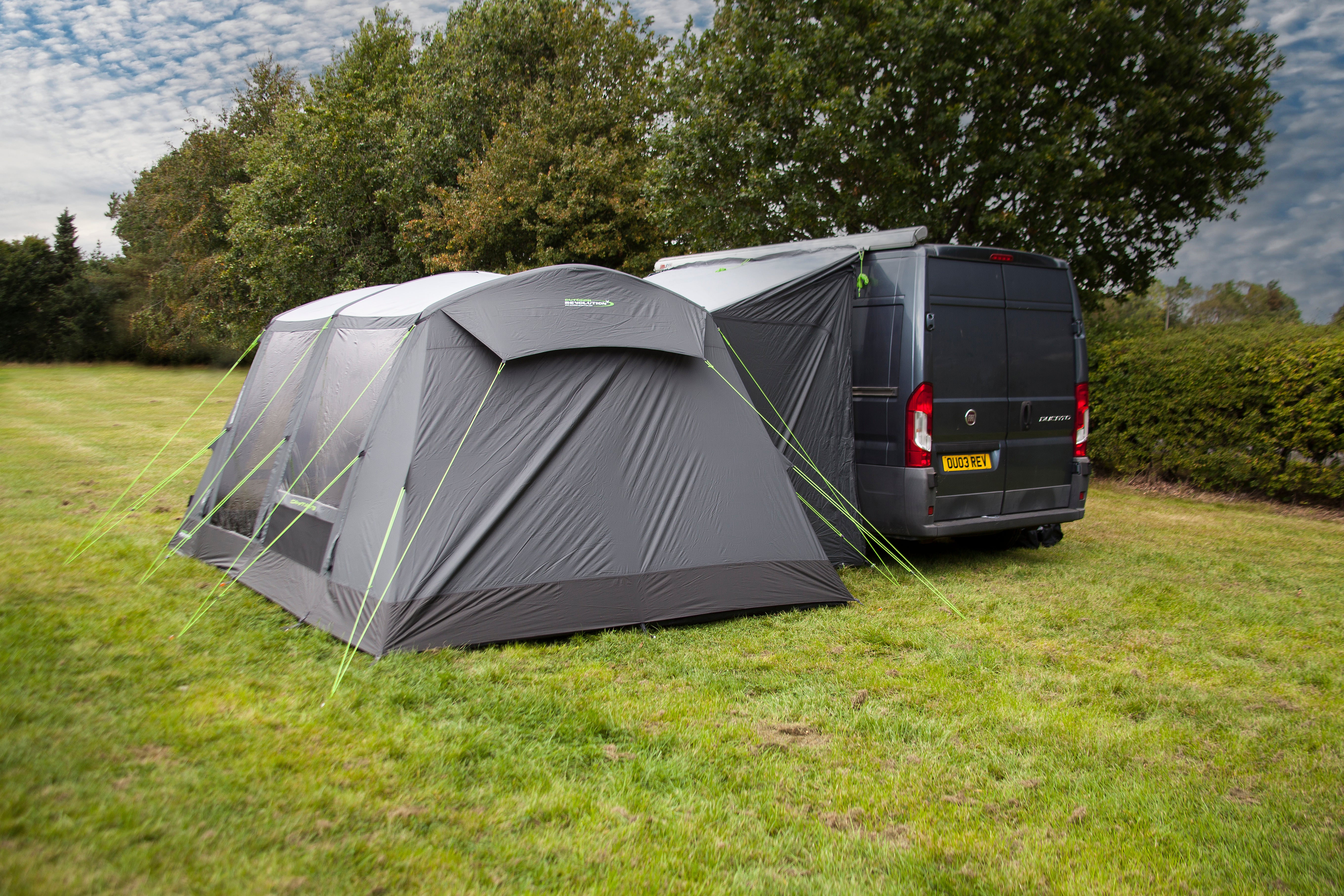 Outdoor Revolution Cayman Air T3 Mid Inflatable Awning 2026 (Including Footprint)