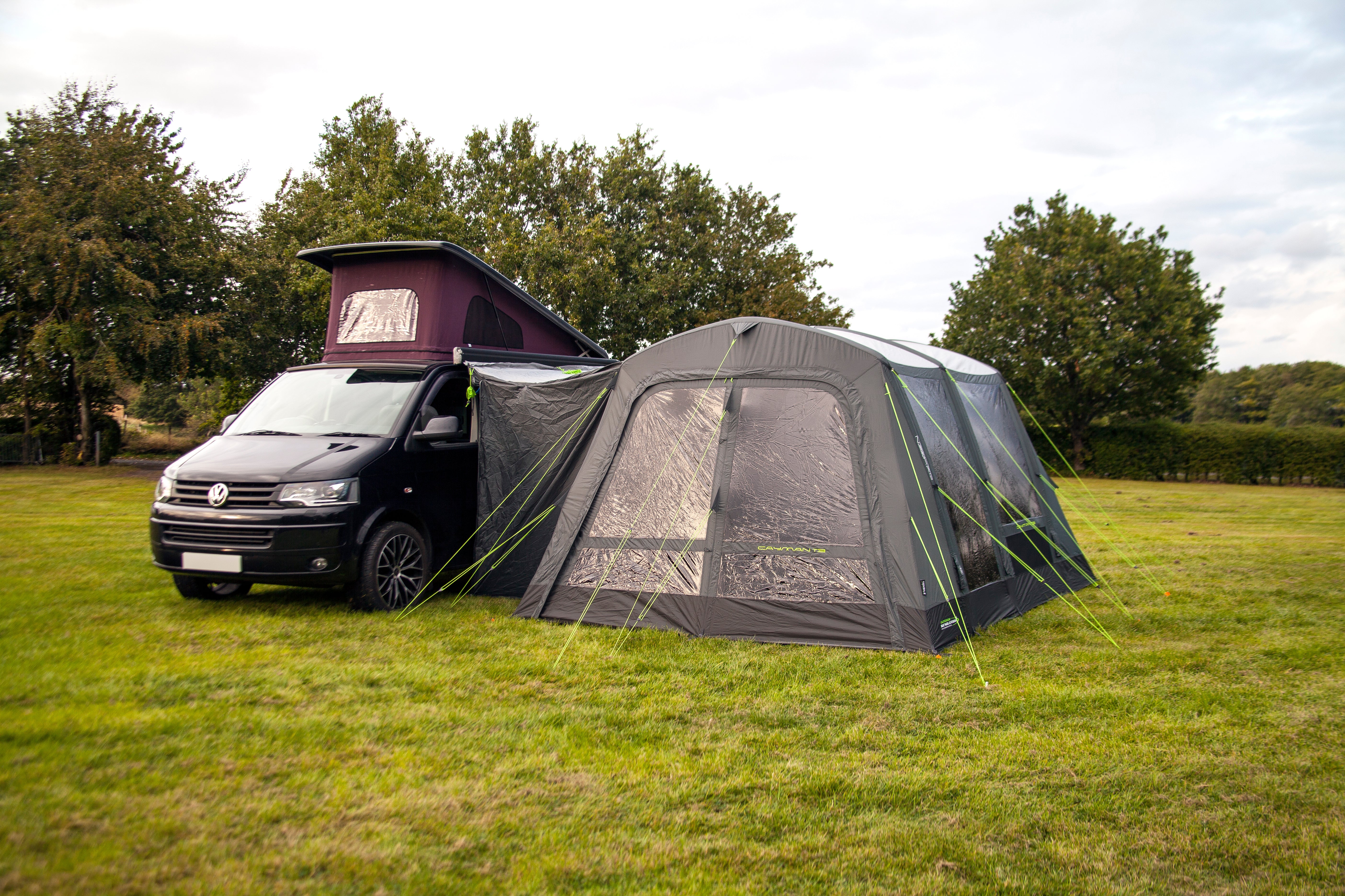 Outdoor Revolution Cayman Air T3 Low Inflatable Awning 2026 (Includes Footprint)