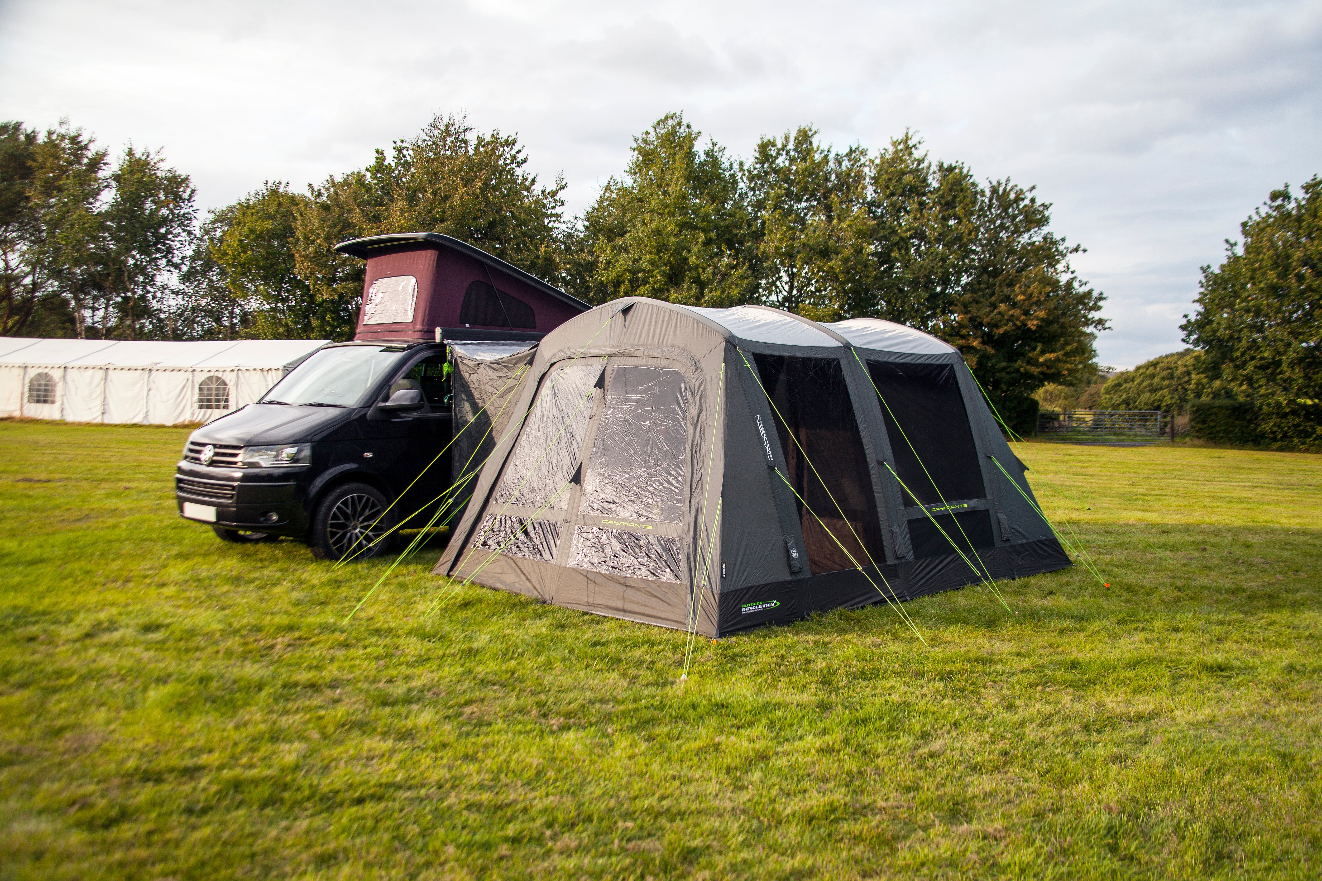 Outdoor Revolution Cayman Air T3 Low Inflatable Awning 2026 (Includes Footprint)