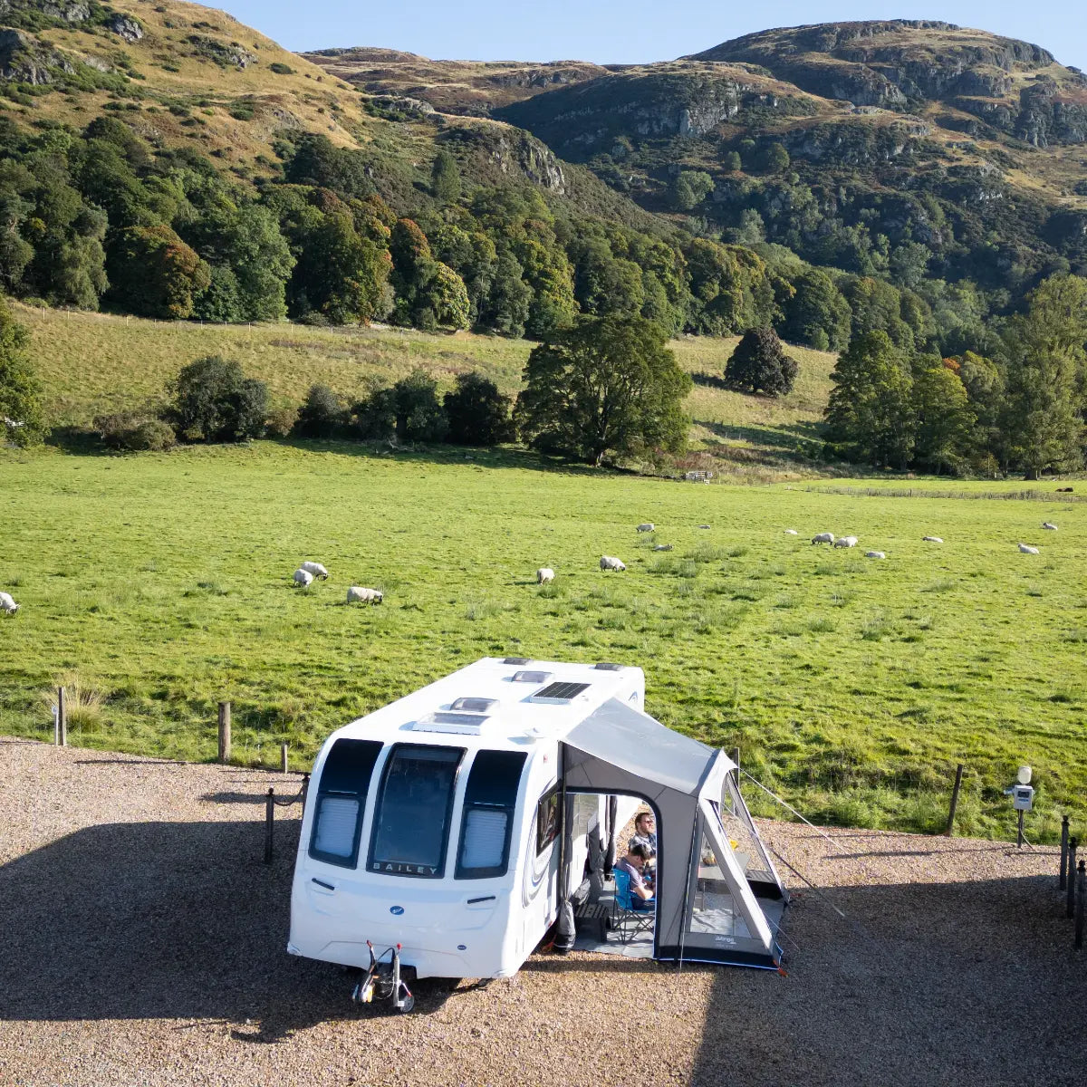 Vango Palma 260 Lightweight Caravan Porch Poled Awning 2026